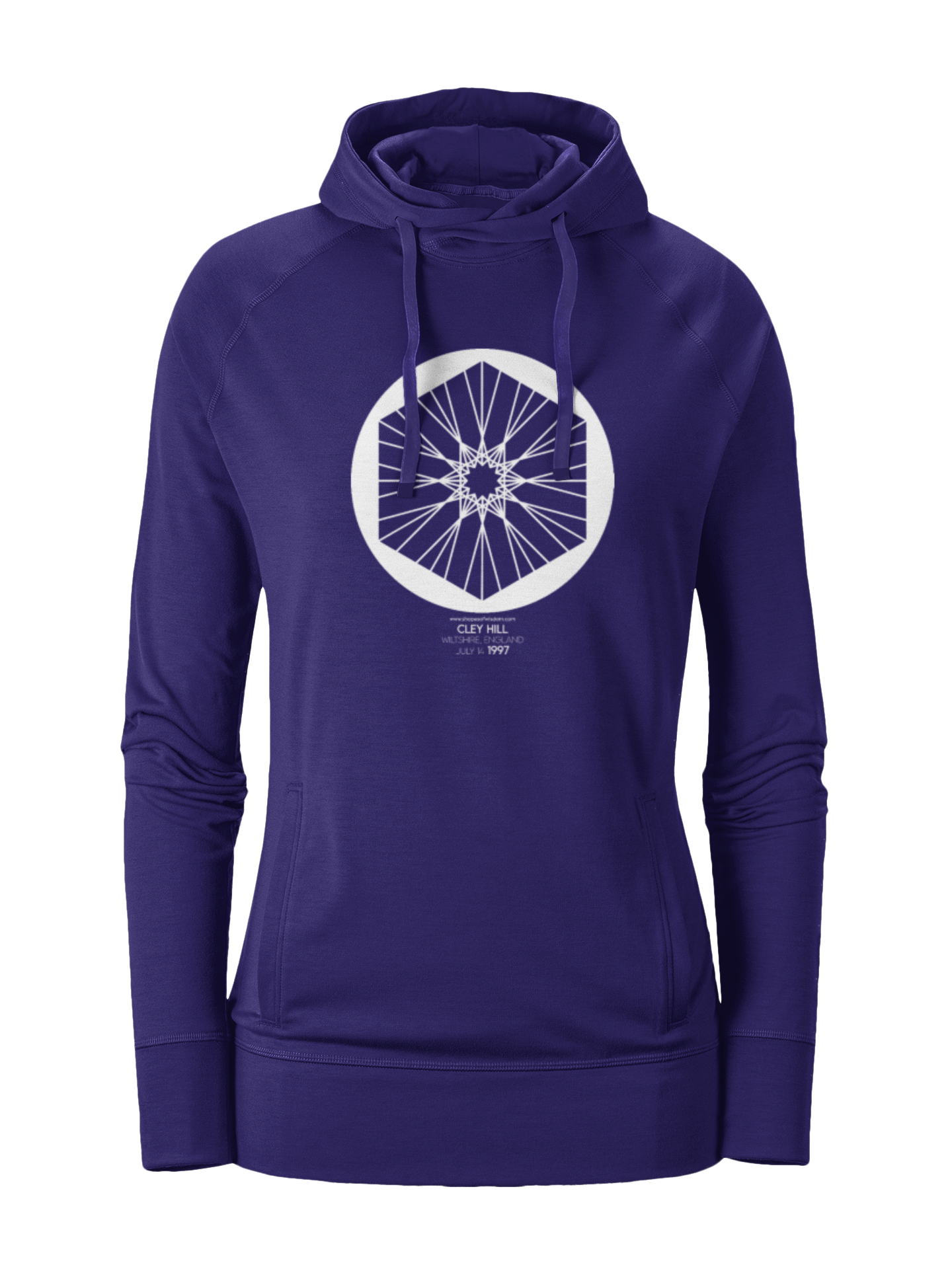 Crop Circle Girl´s College Hoodie - Cley Hill 5