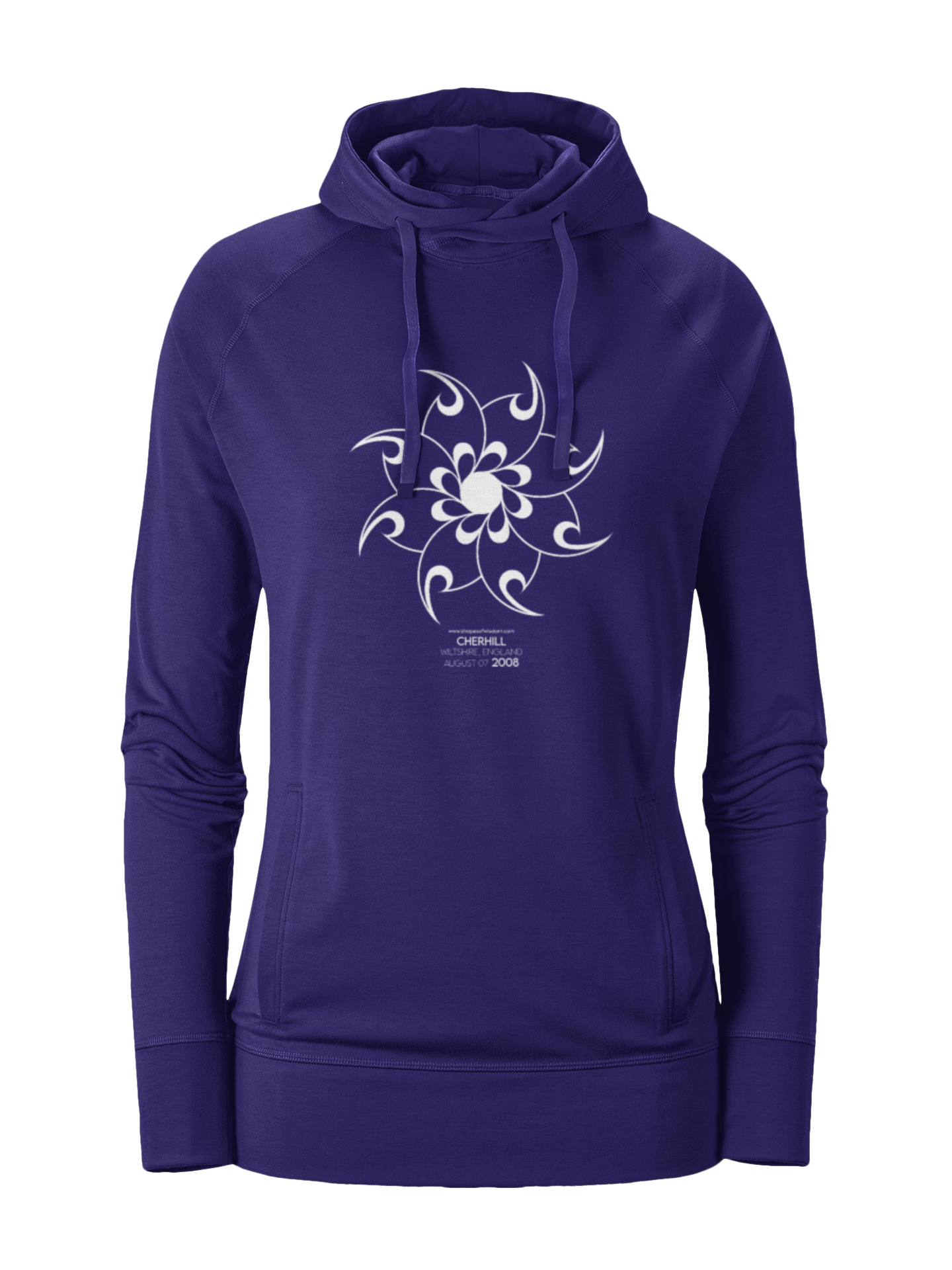 Crop Circle Girl´s College Hoodie - Cherhill 3