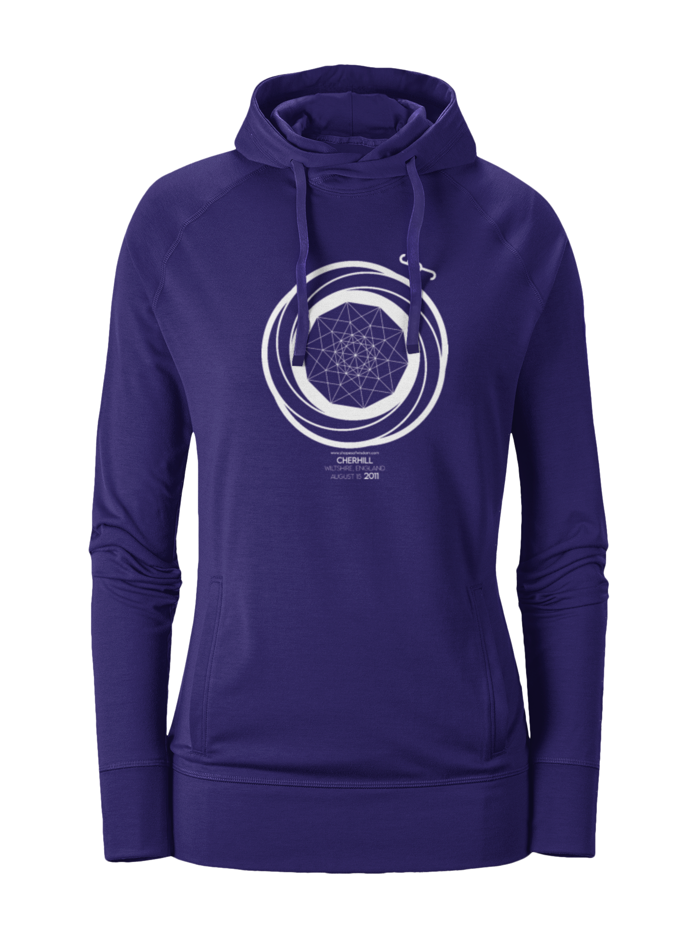 Crop Circle Girl´s College Hoodie - Cherhill