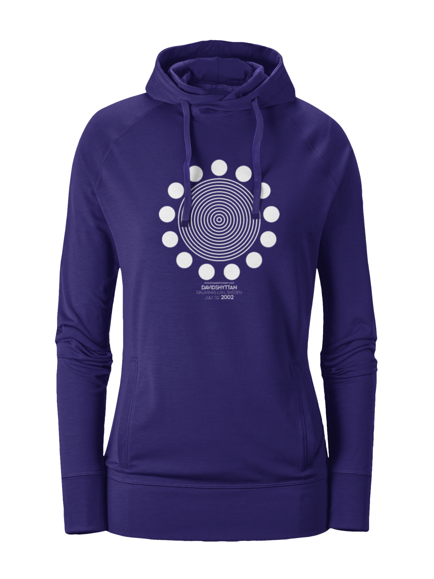 Crop Circle Girl´s College Hoodie - Davidshyttan