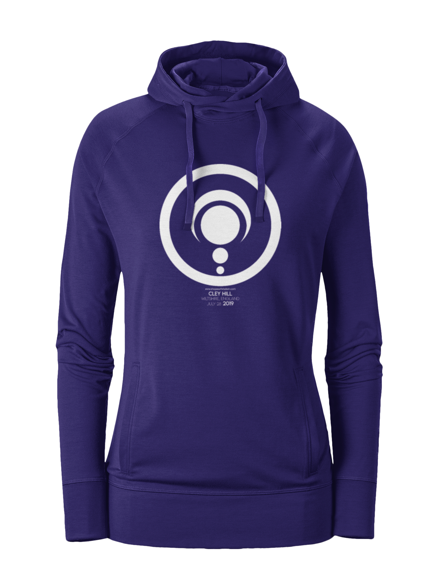 Crop Circle Girl´s College Hoodie - Cley Hill 3
