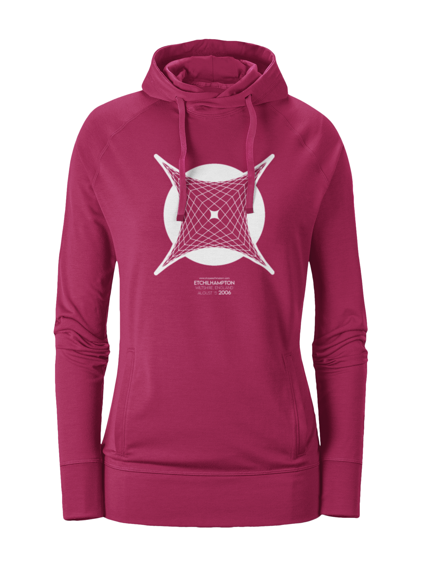 Crop Circle Girl´s College Hoodie - Etchilhampton 8