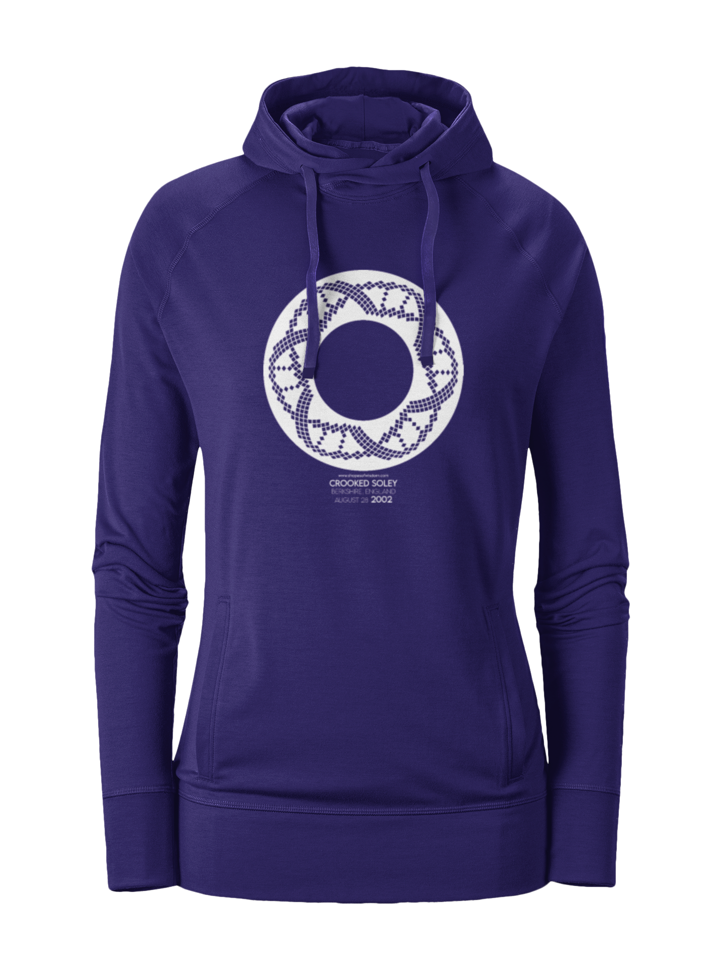 Crop Circle Girl´s College Hoodie - Crooked Soley