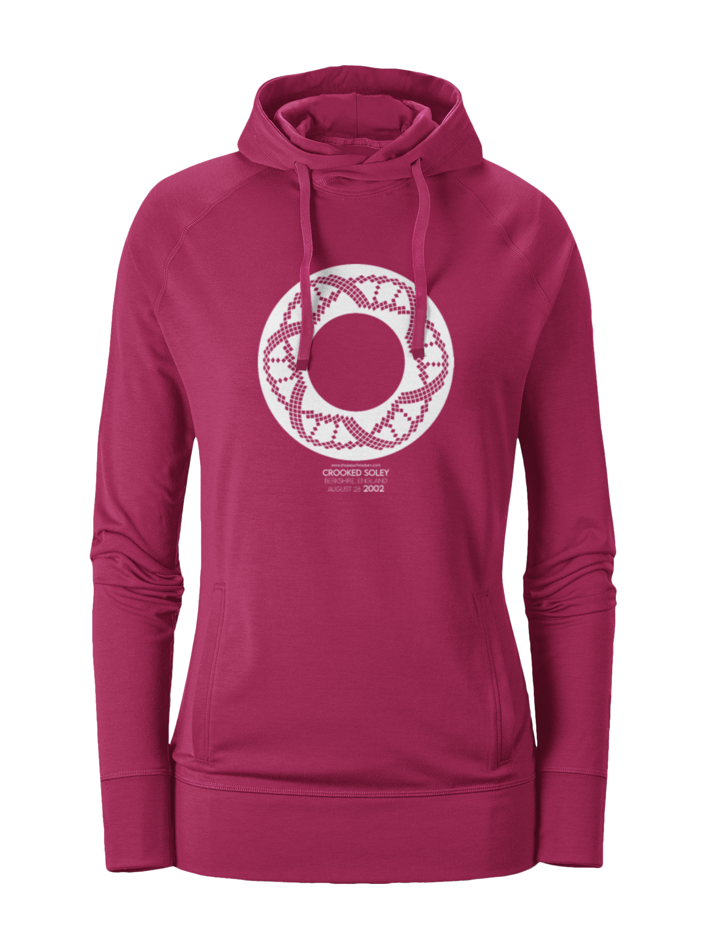 Crop Circle Girl´s College Hoodie - Crooked Soley