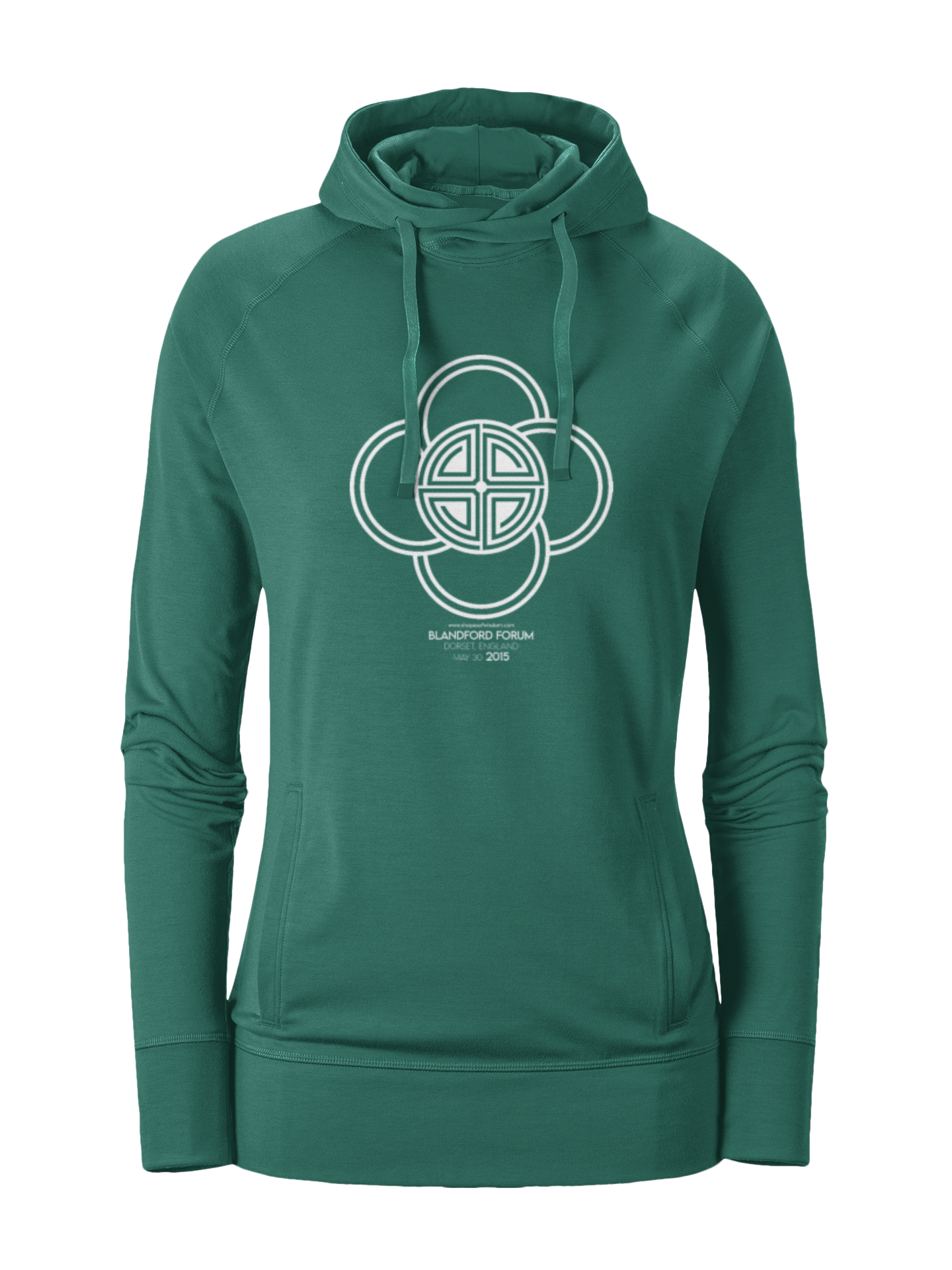 Crop Circle Girl´s College Hoodie - Blandford Forum