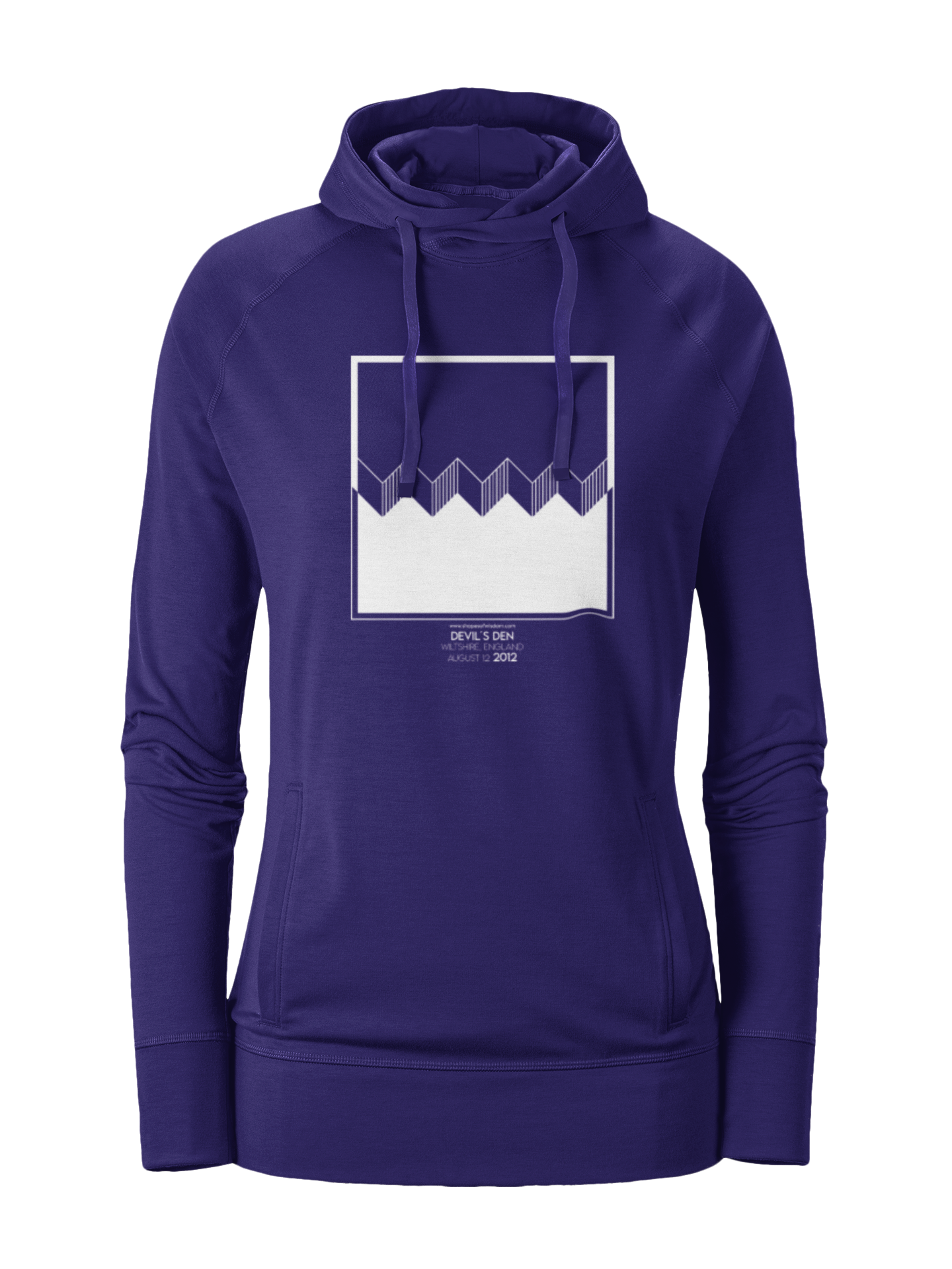 Crop Circle Girl´s College Hoodie - Devil´s Den