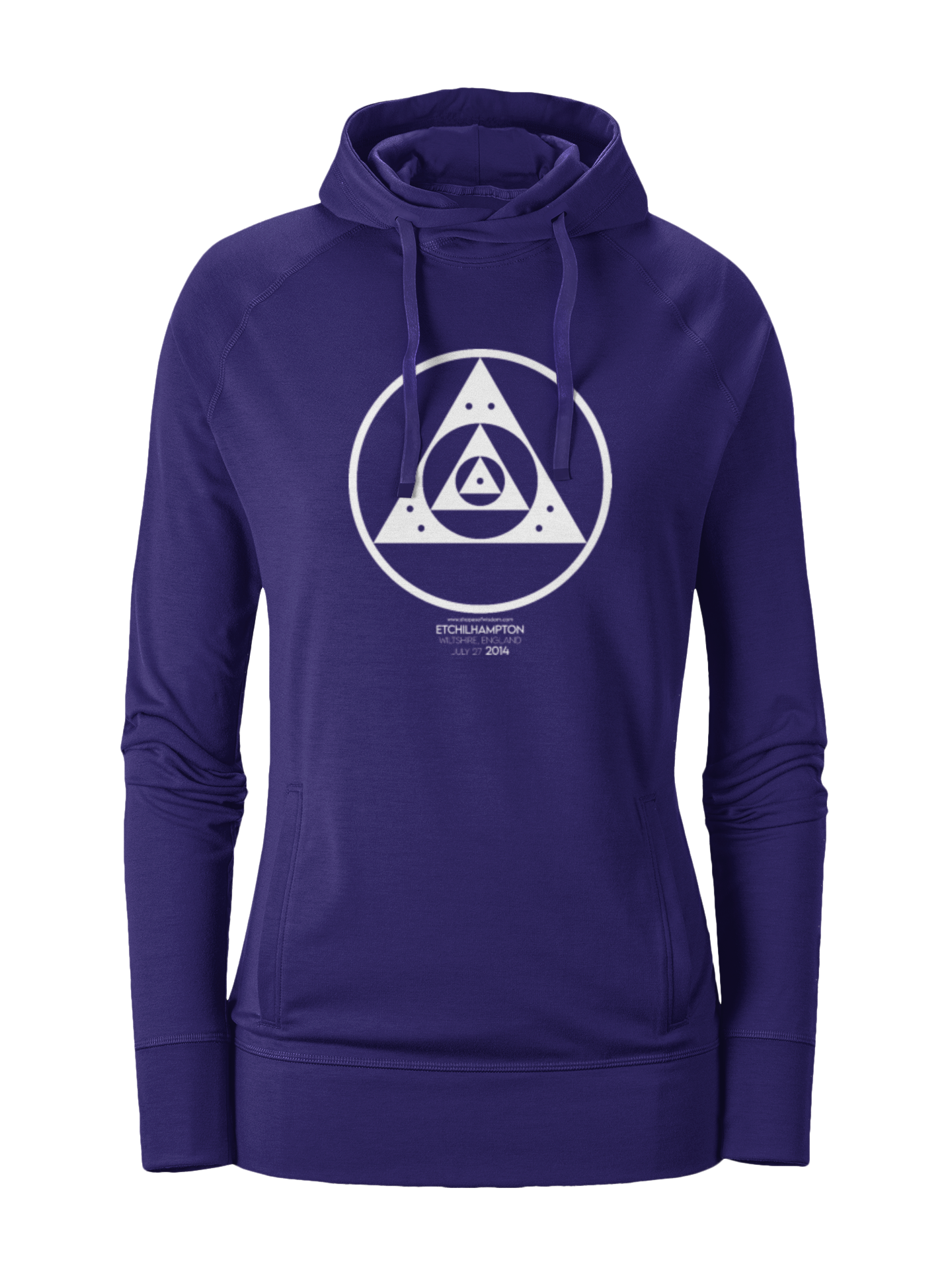 Crop Circle Girl´s College Hoodie - Etchilhampton 12