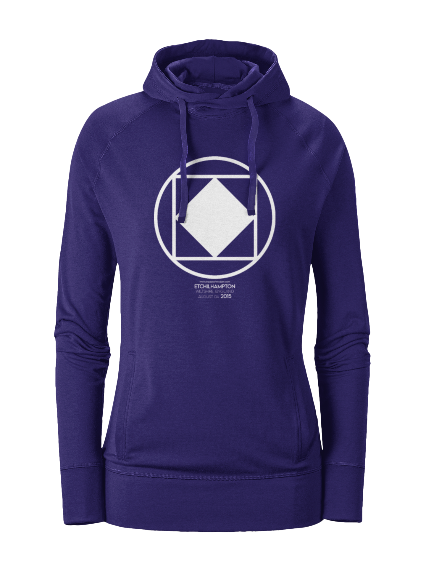 Crop Circle Girl´s College Hoodie - Etchilhampton 13