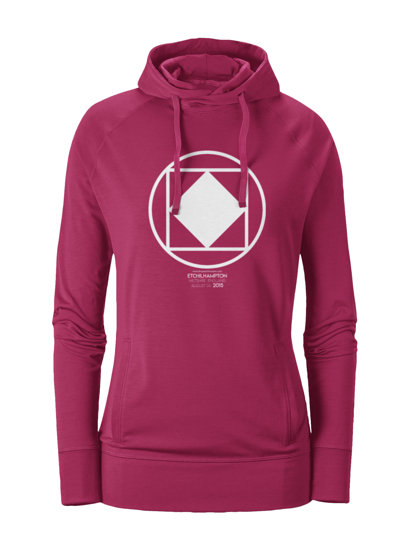 Crop Circle Girl´s College Hoodie - Etchilhampton 13