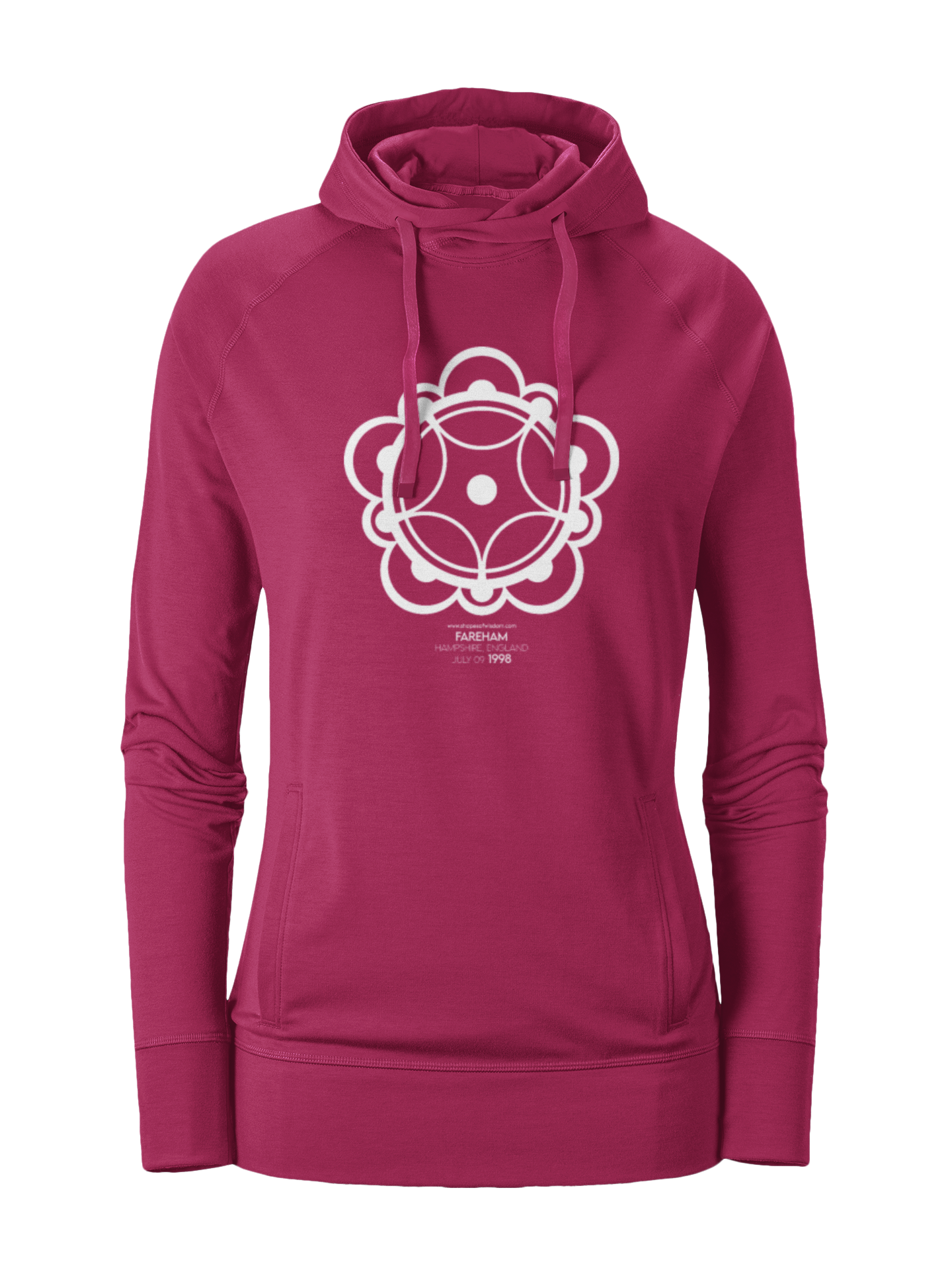 Crop Circle Girl´s College Hoodie - Fareham