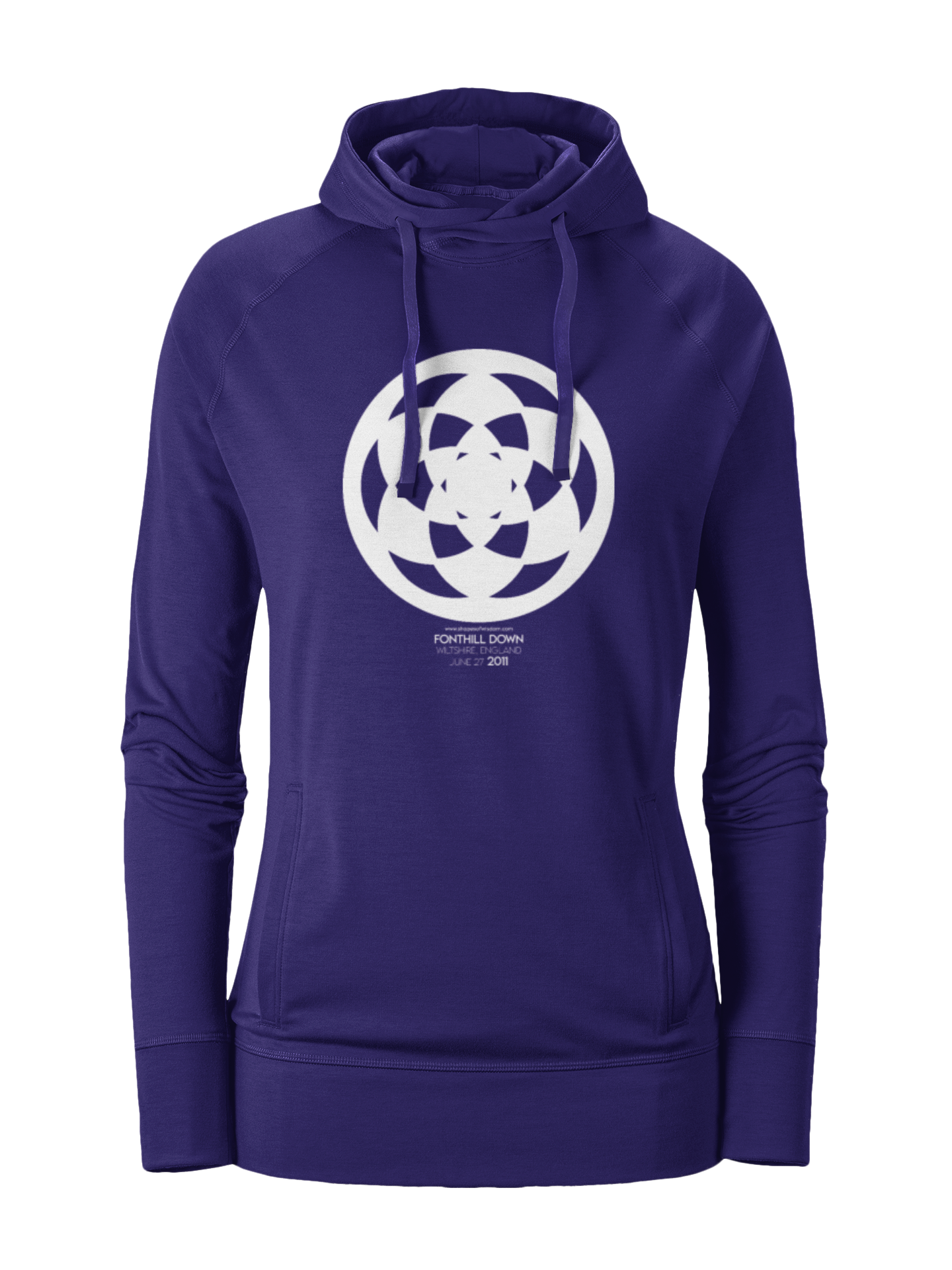 Crop Circle Girl´s College Hoodie - Fonthill Down