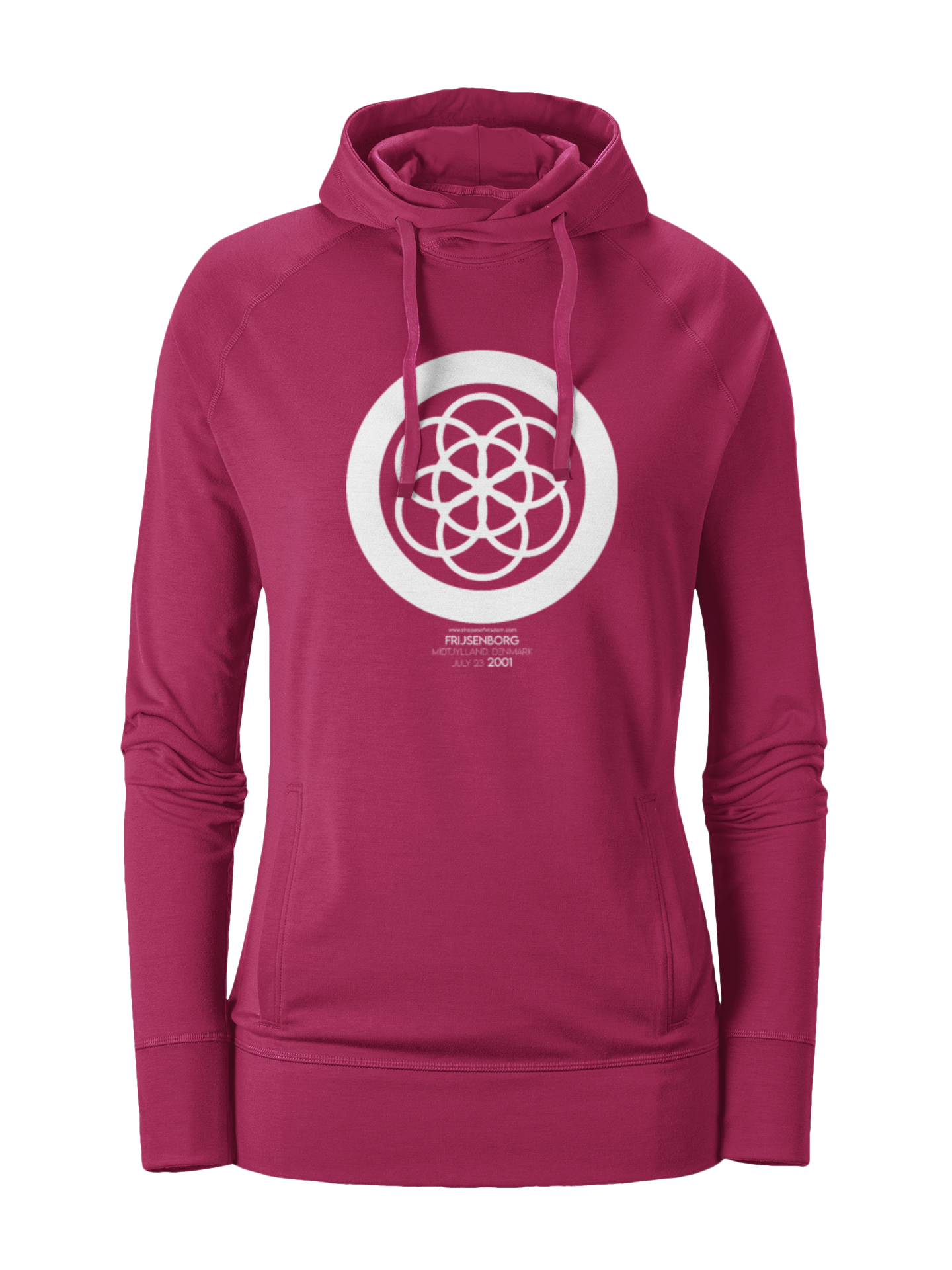 Crop Circle Girl´s College Hoodie - Frijsenborg