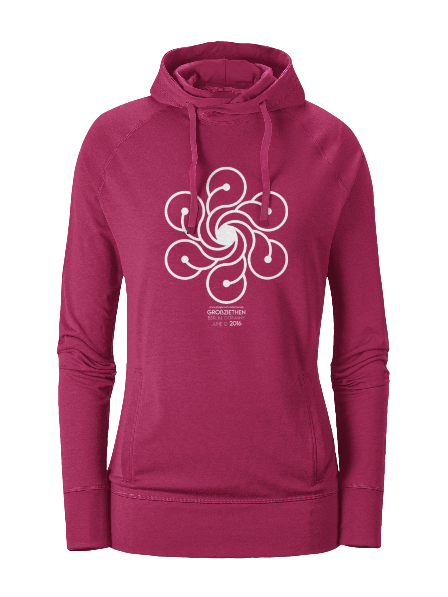 Crop Circle Girl´s College Hoodie - Grossziethen