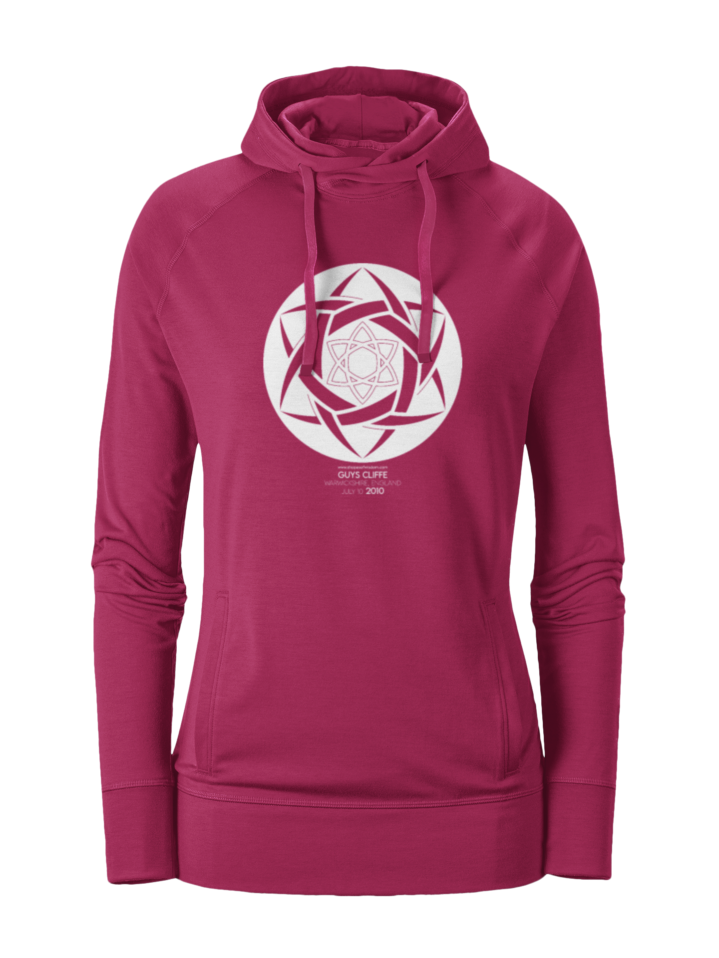 Crop Circle Girl´s College Hoodie - Guys Cliffe