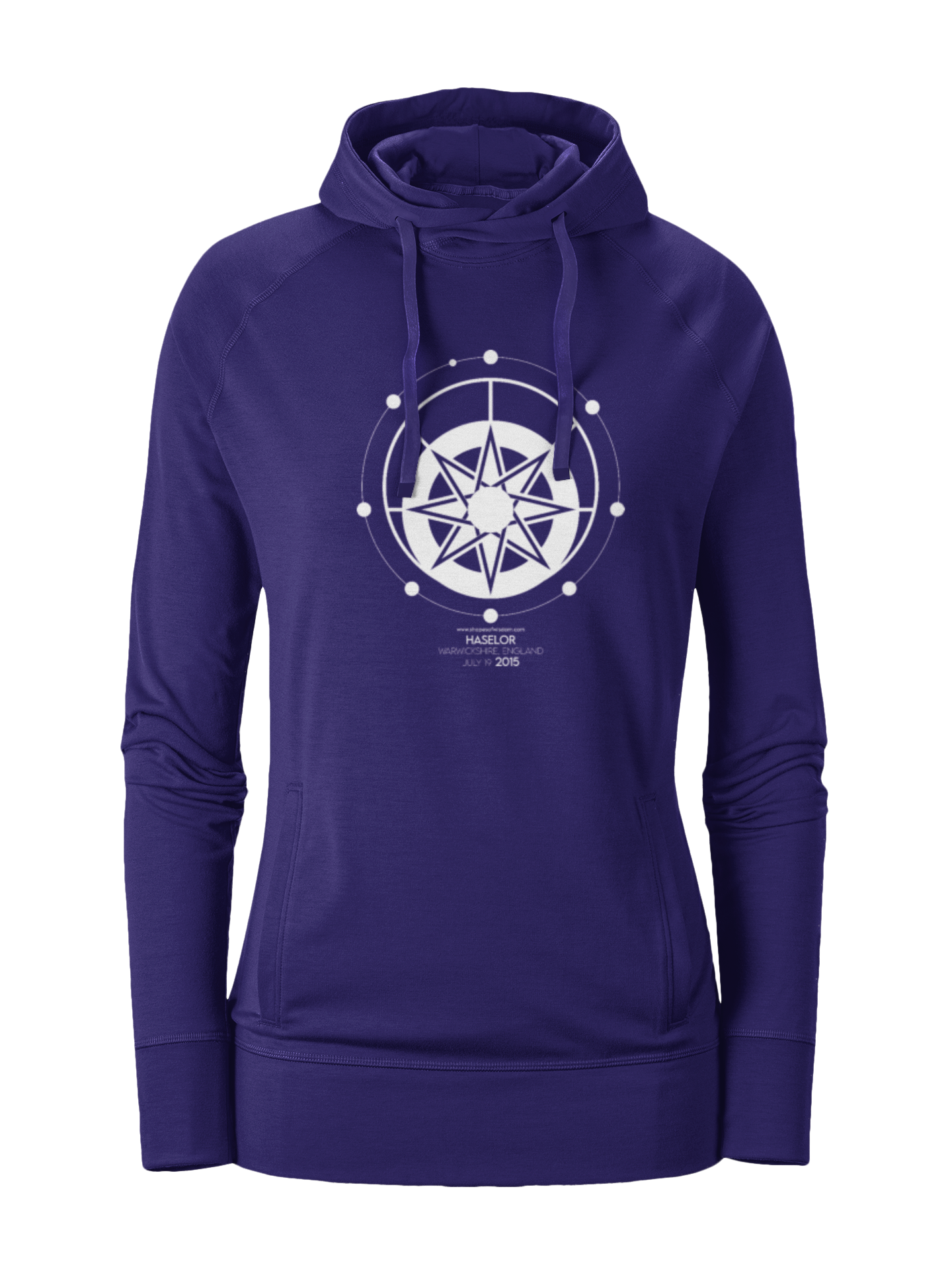 Crop Circle Girl´s College Hoodie - Haselor