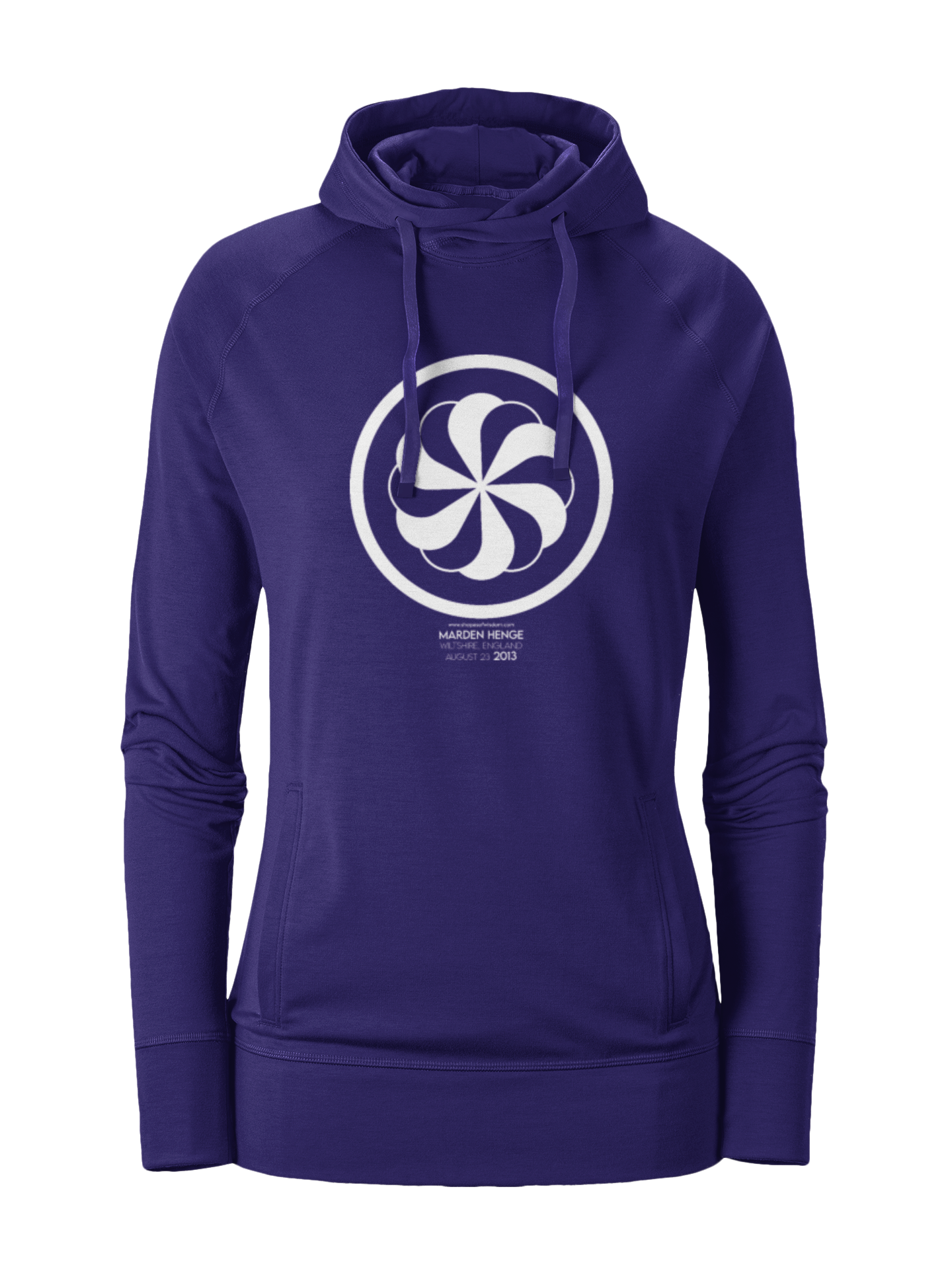 Crop Circle Girl´s College Hoodie - Marden Henge