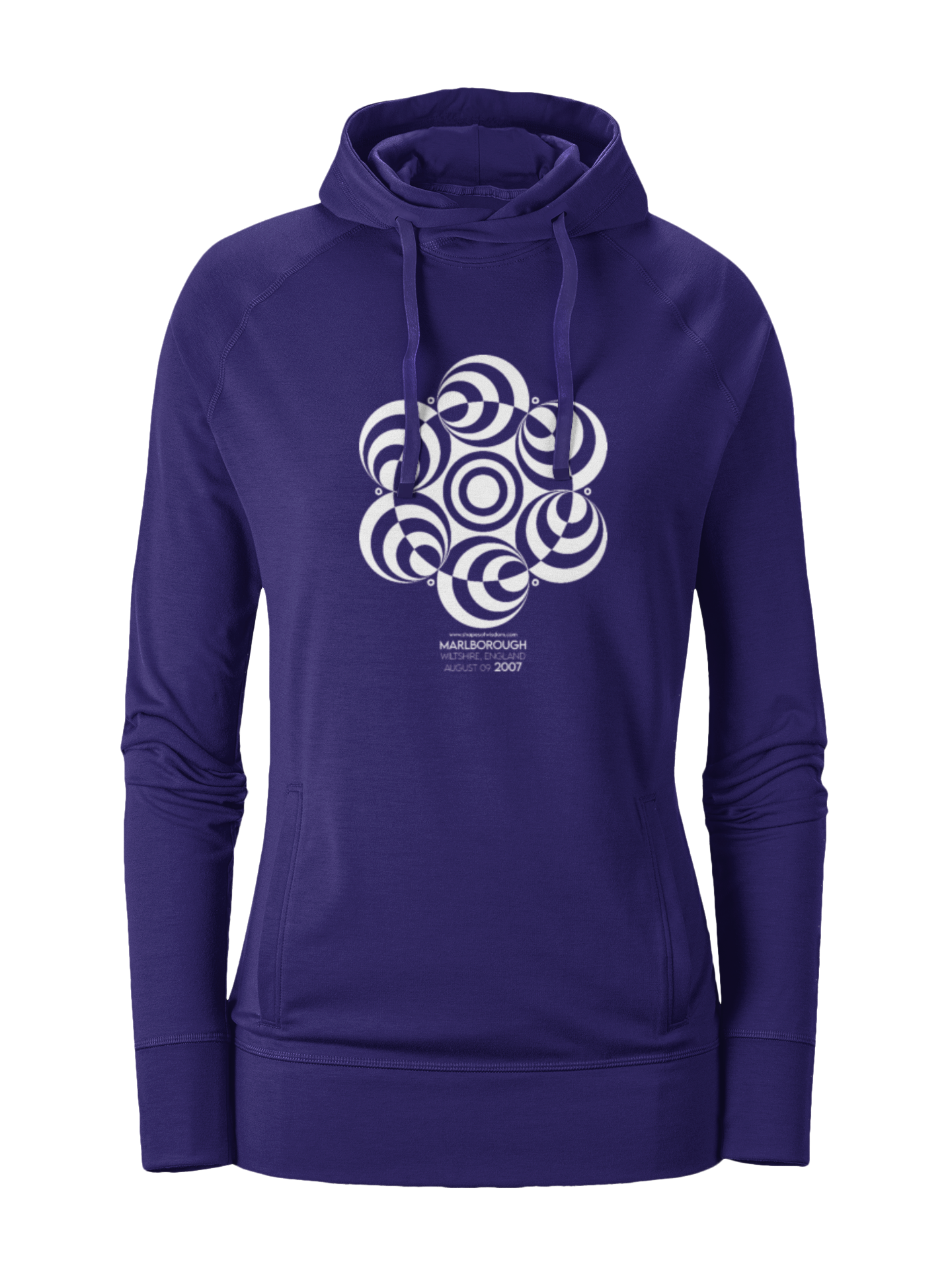 Crop Circle Girl´s College Hoodie - Marlborough