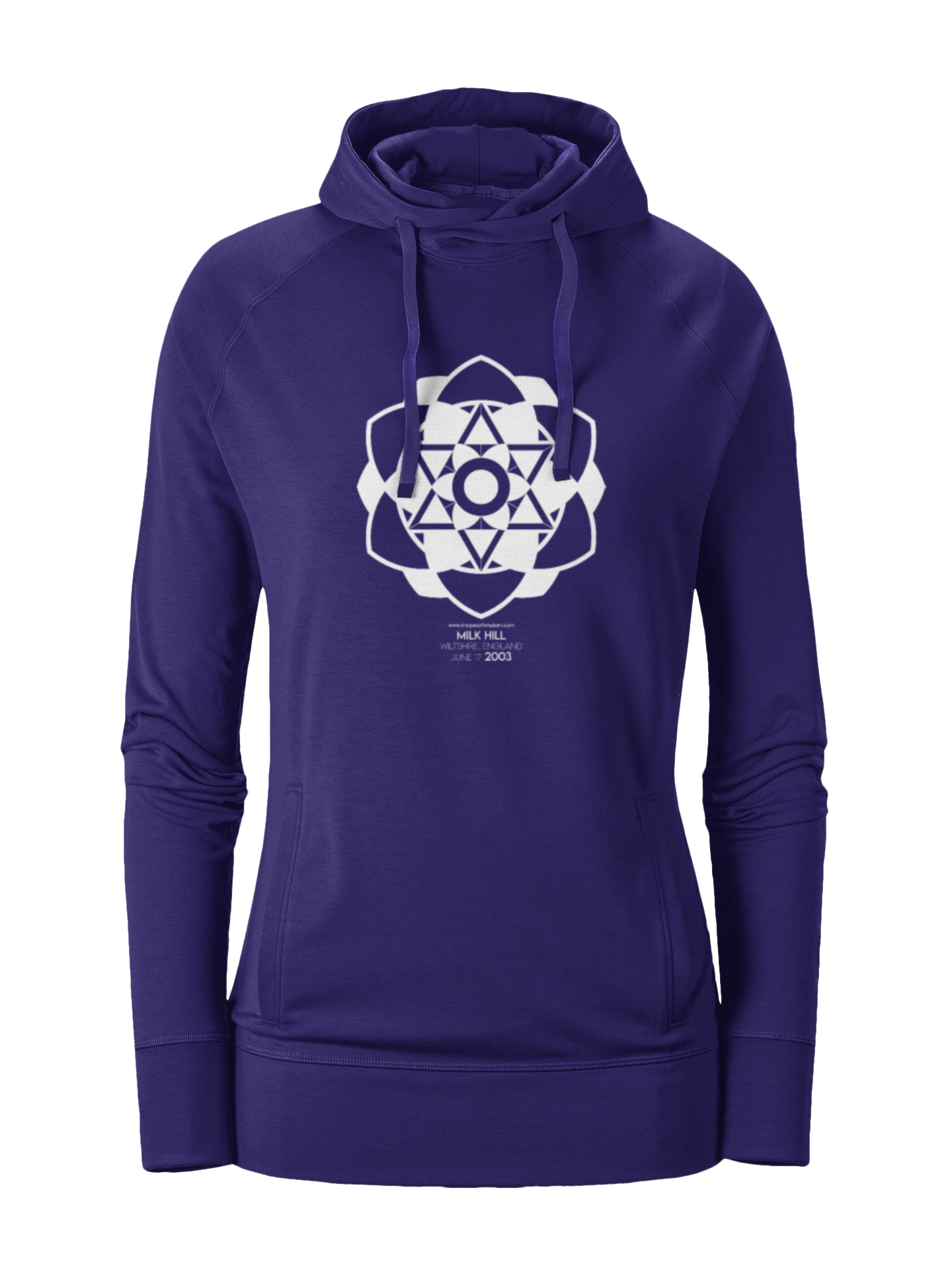 Crop Circle Girl´s College Hoodie - Milk Hill 5