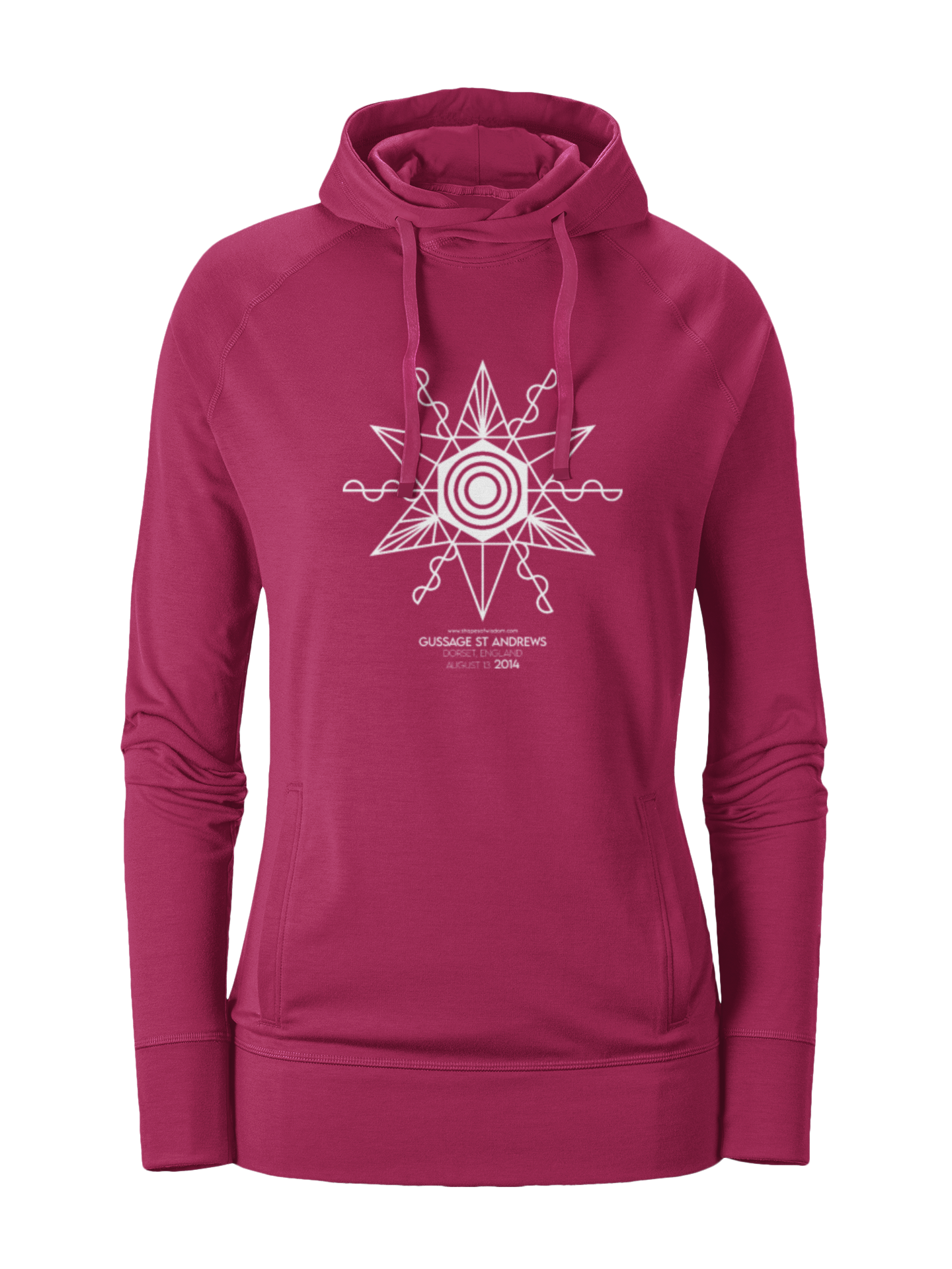 Crop Circle Girl´s College Hoodie - Gussage St Andrews