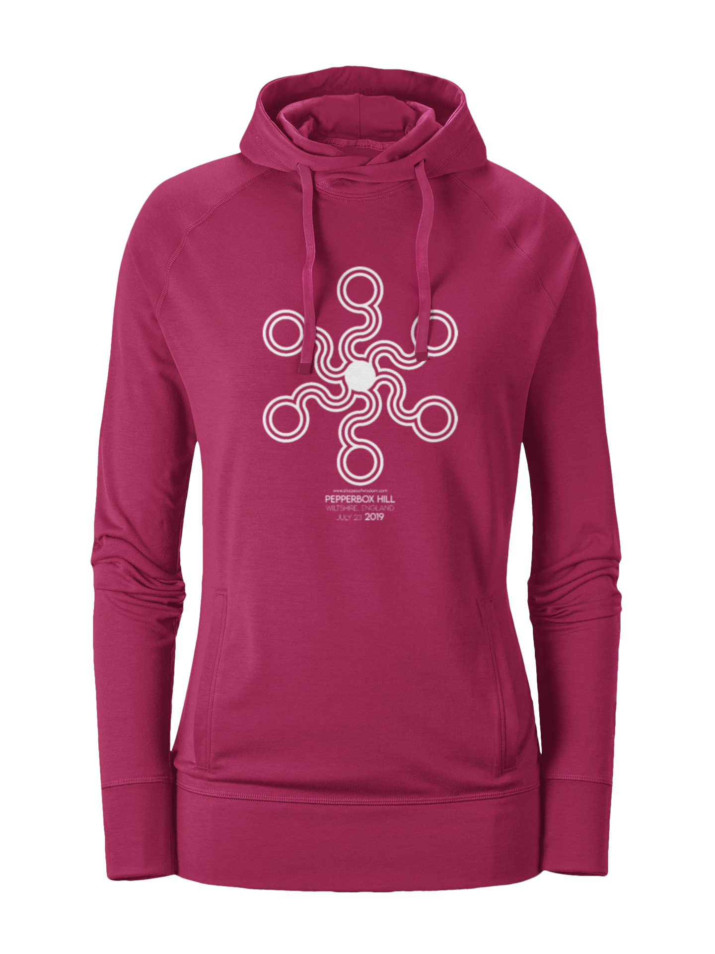 Crop Circle Girl´s College Hoodie - Pepperbox Hill