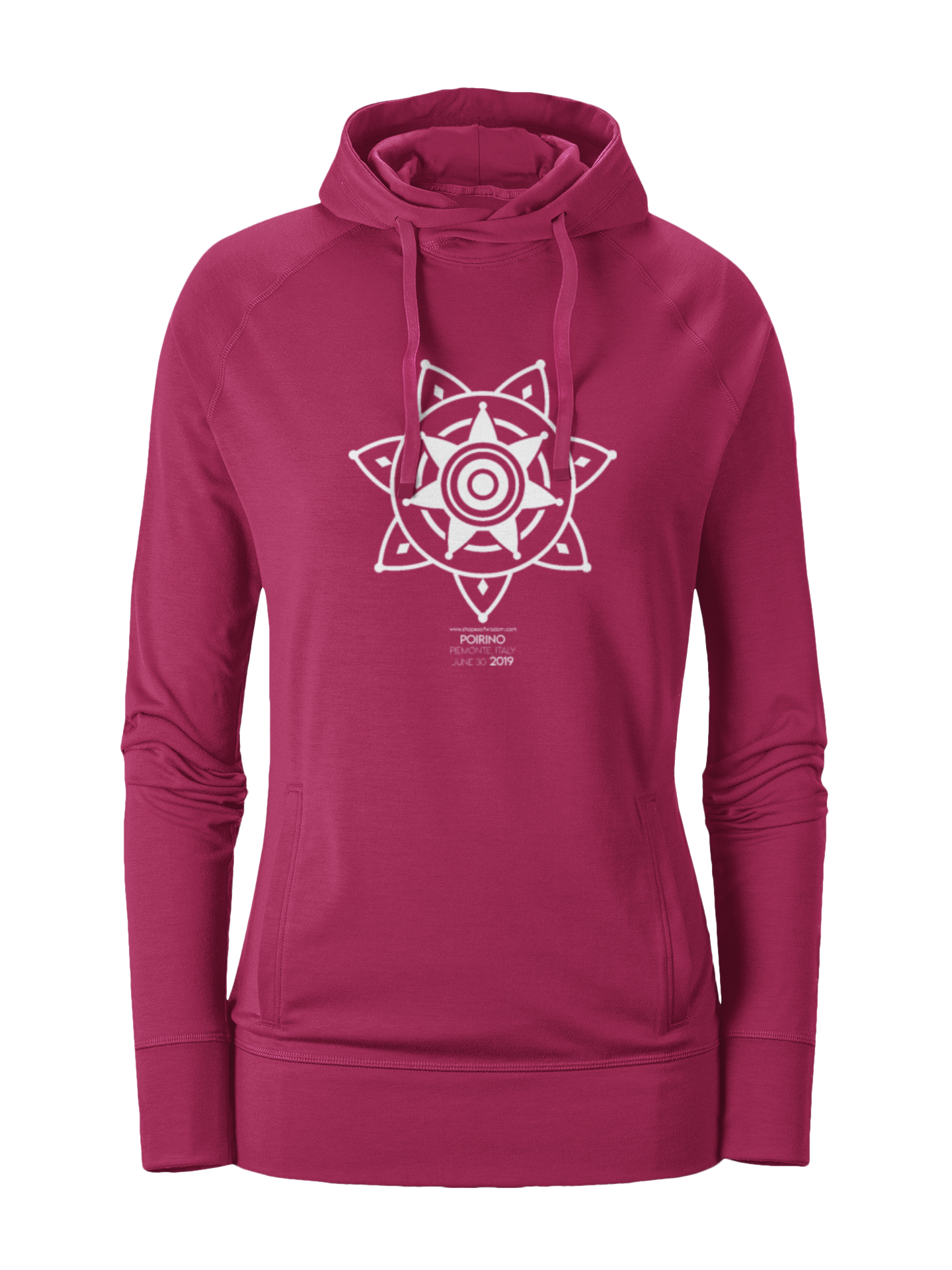 Crop Circle Girl´s College Hoodie - Poirino