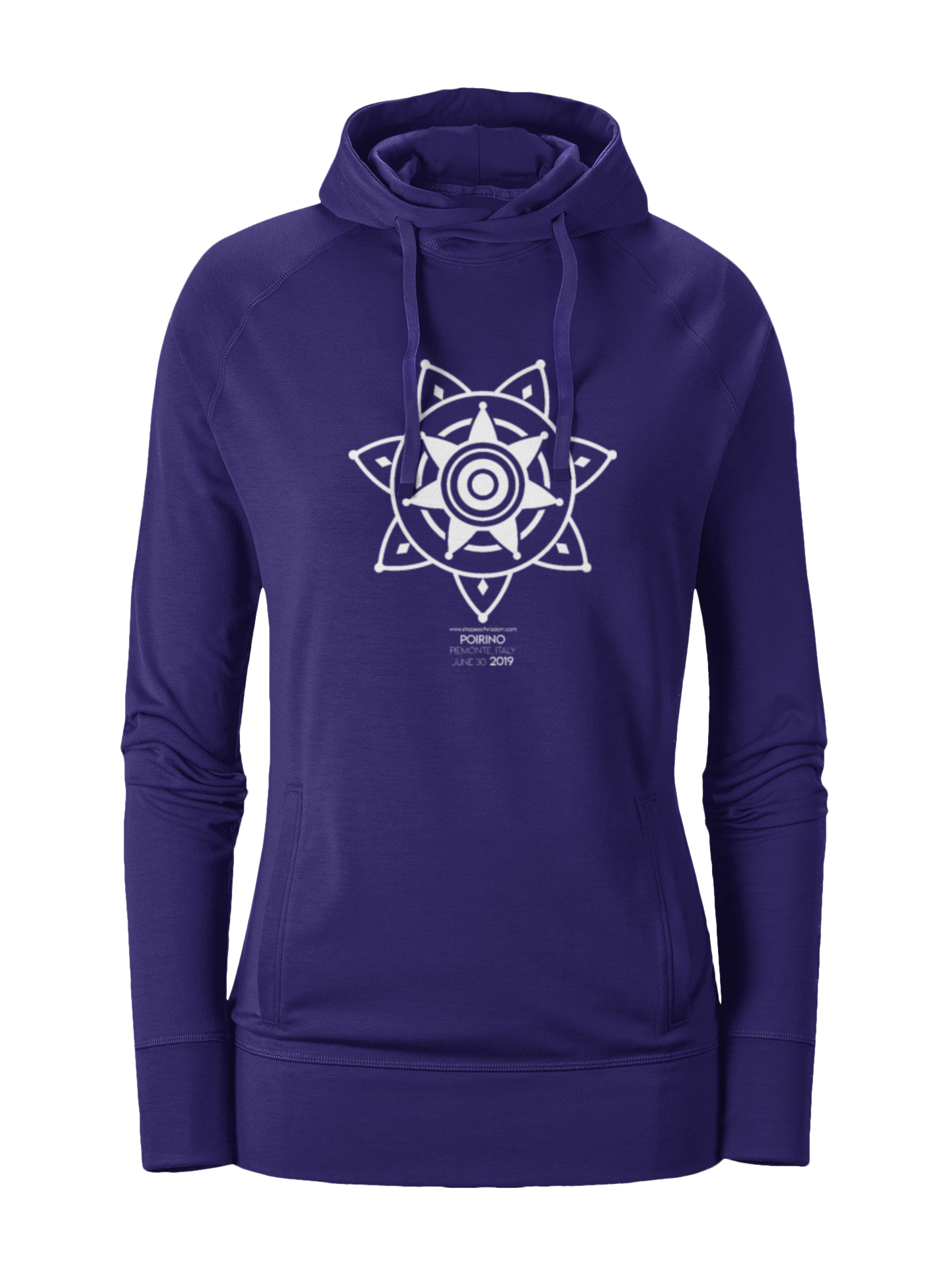 Crop Circle Girl´s College Hoodie - Poirino