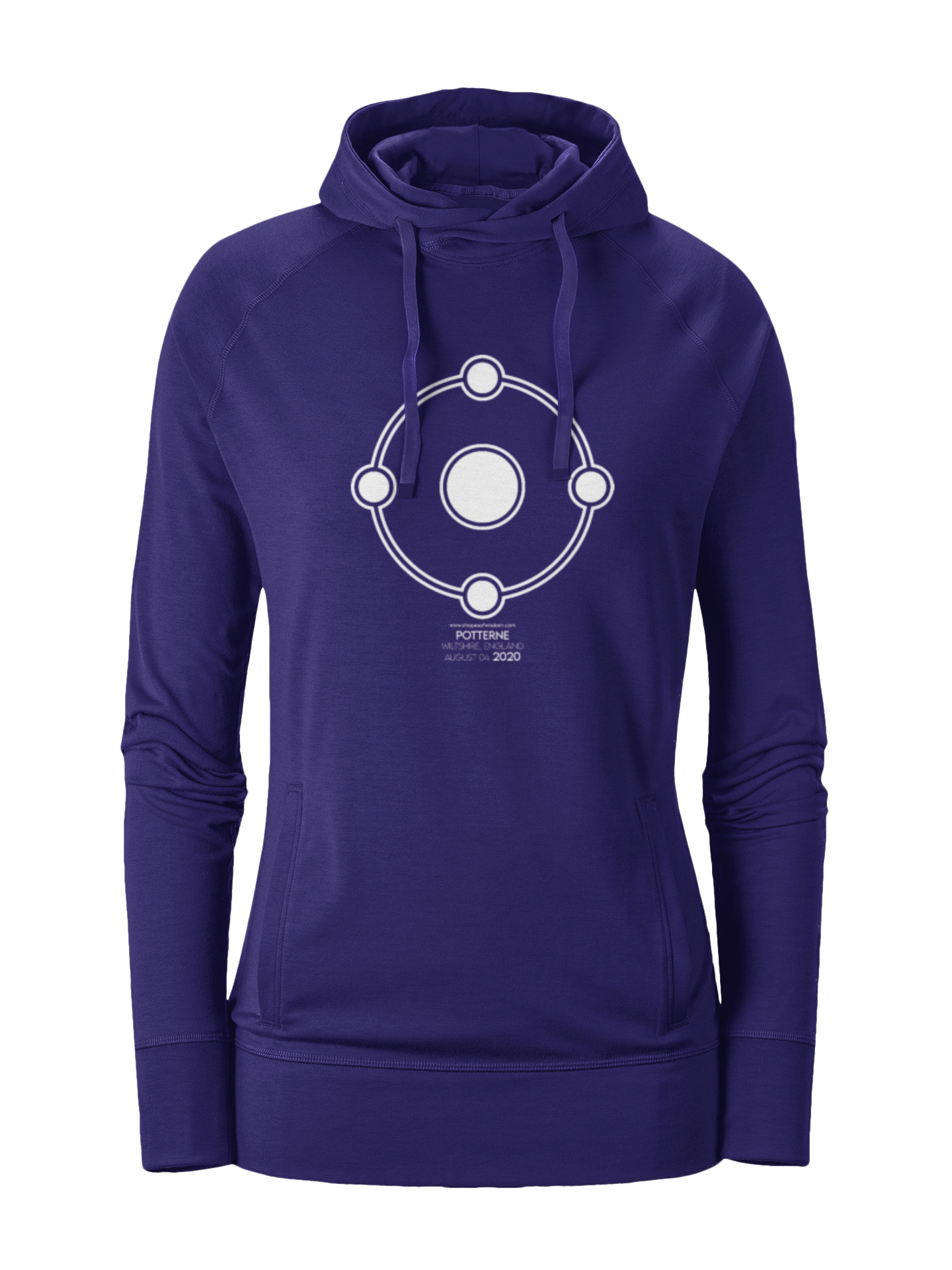 Crop Circle Girl´s College Hoodie - Potterne