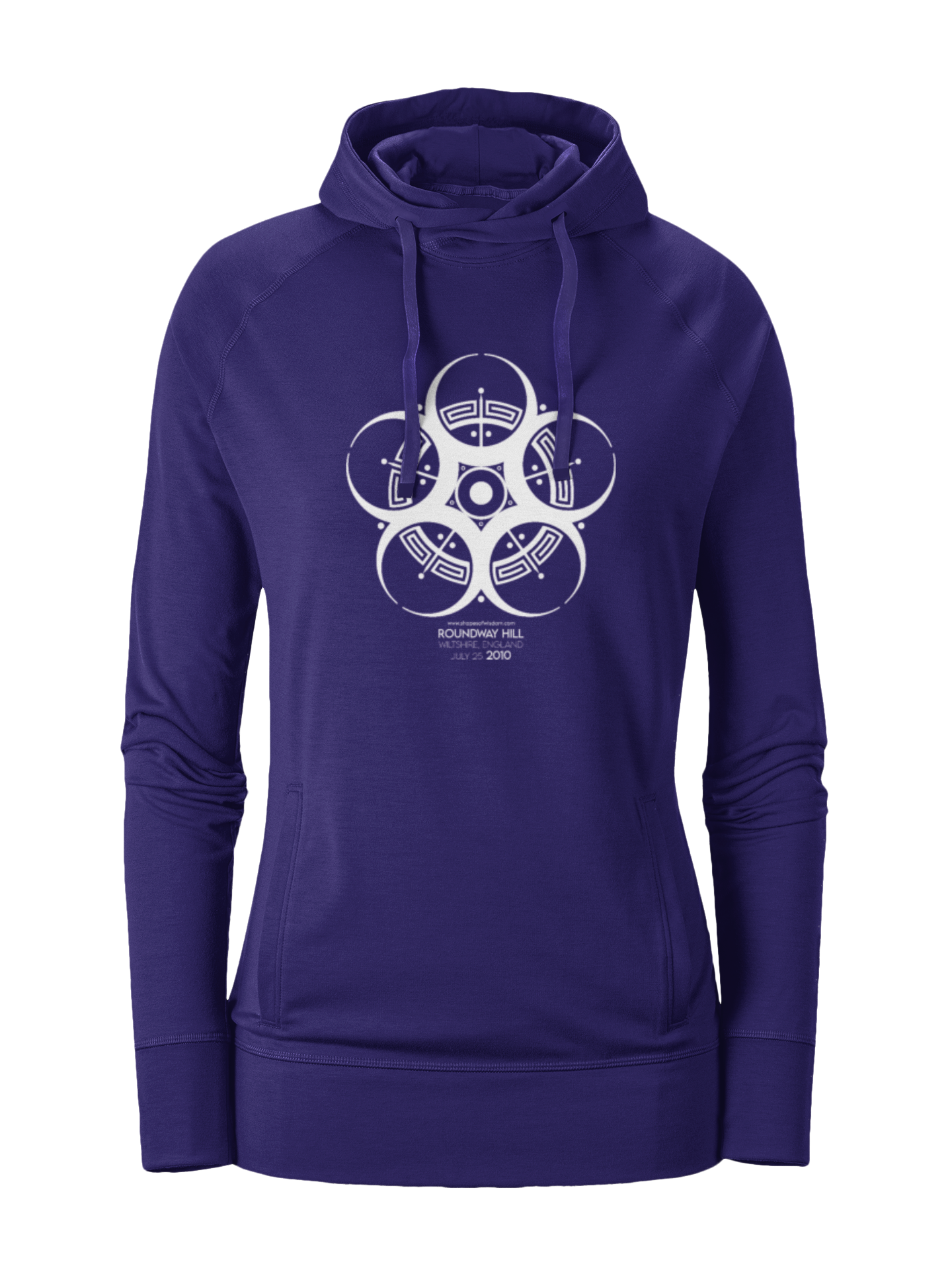 Crop Circle Girl´s College Hoodie - Roundway Hill 2