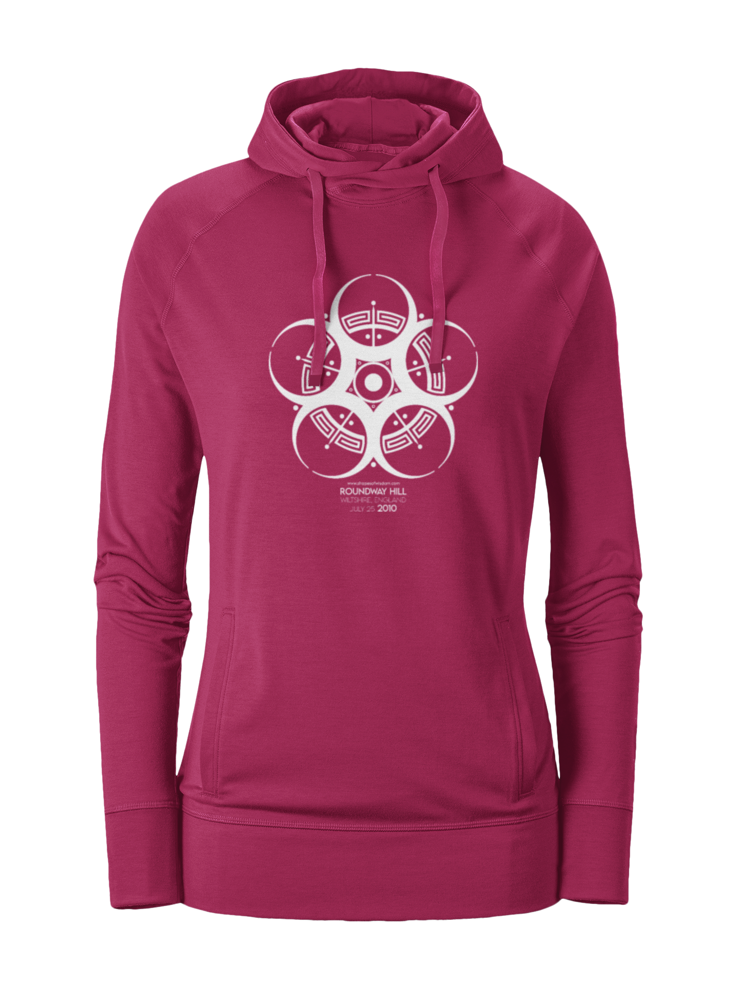 Crop Circle Girl´s College Hoodie - Roundway Hill 2