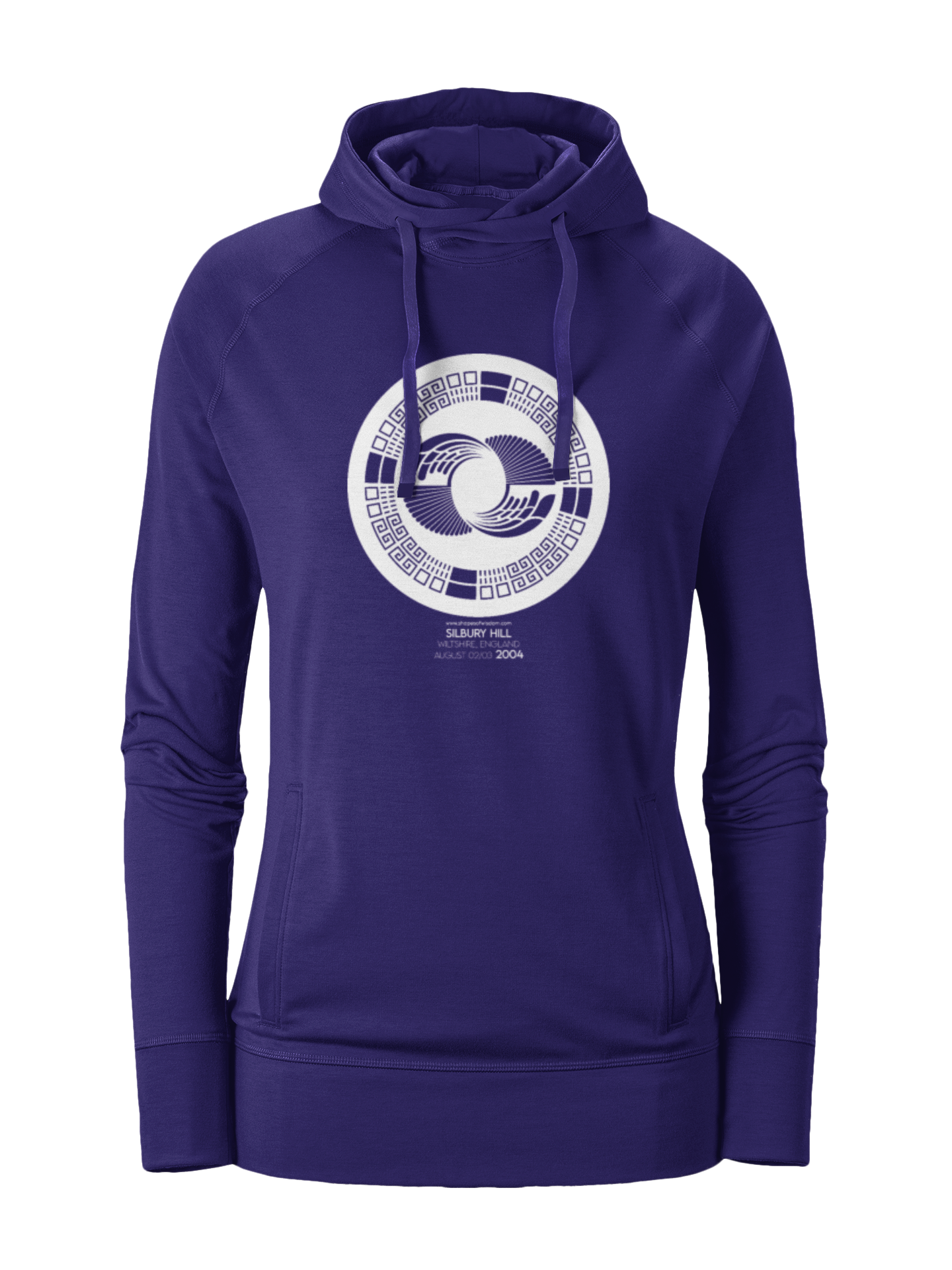 Crop Circle Girl´s College Hoodie - Silbury Hill 2