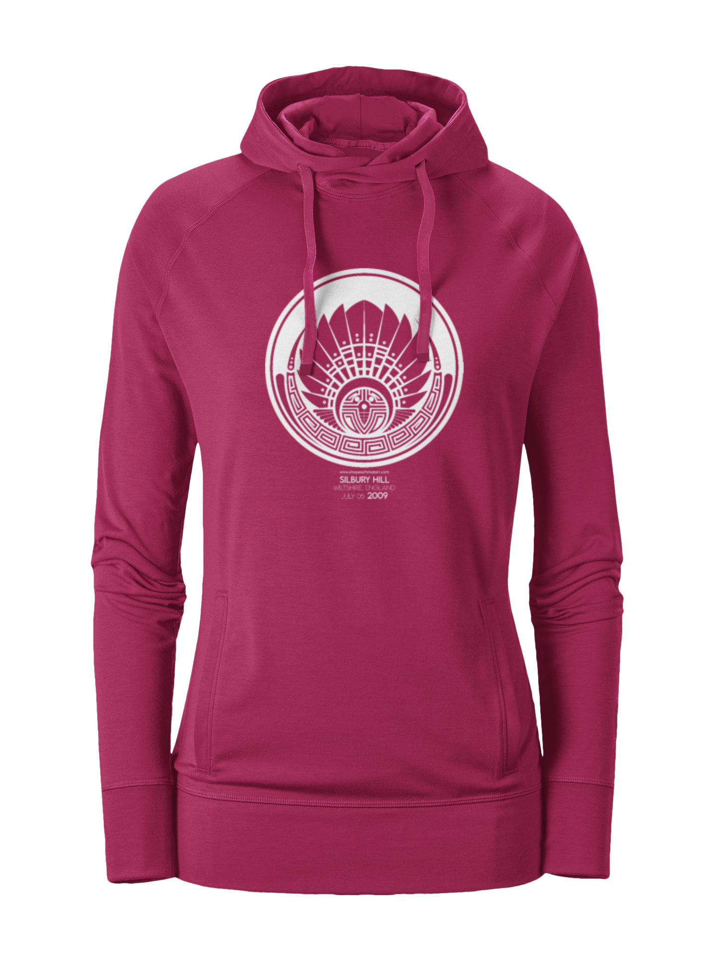 Crop Circle Girl´s College Hoodie - Silbury Hill