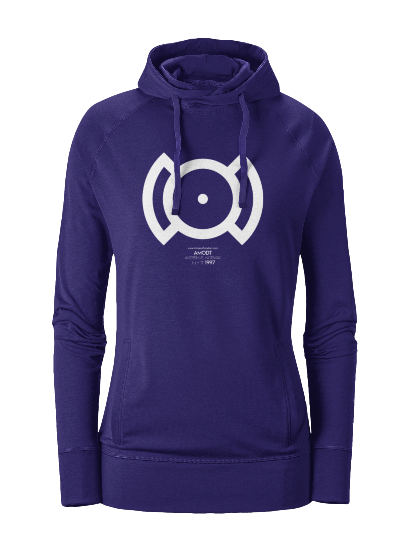 Crop Circle Girl´s College Hoodie - Amodt