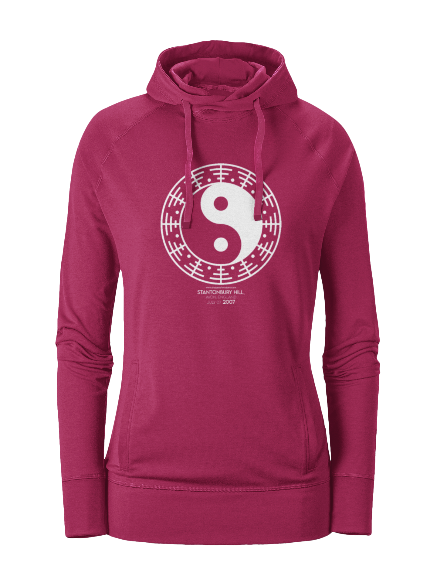 Crop Circle Girl´s College Hoodie - Stantonbury Hill