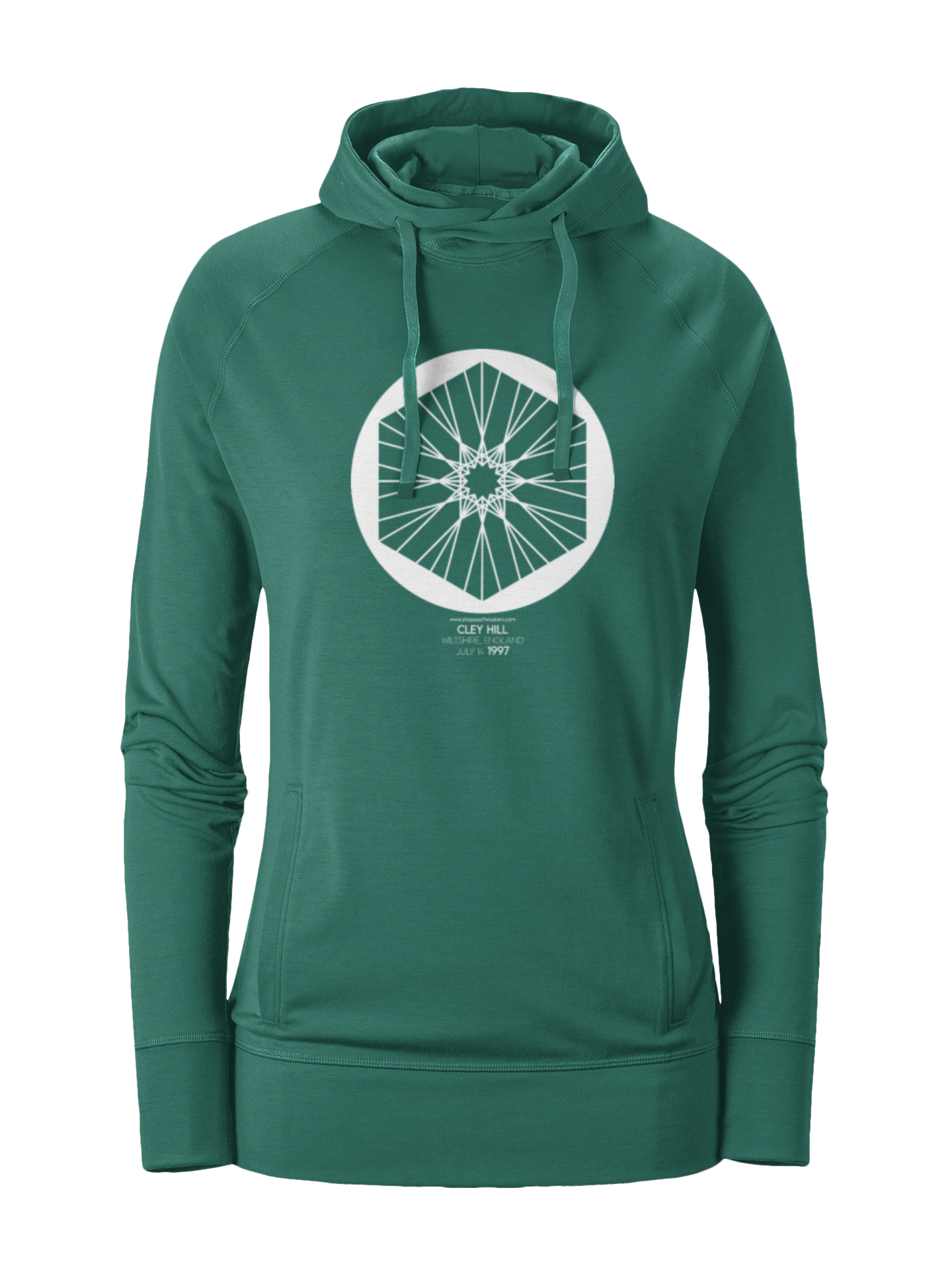 Crop Circle Girl´s College Hoodie - Cley Hill 5