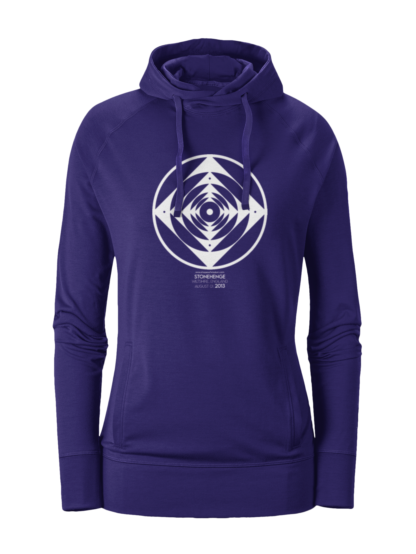 Crop Circle Girl´s College Hoodie - Stonehenge