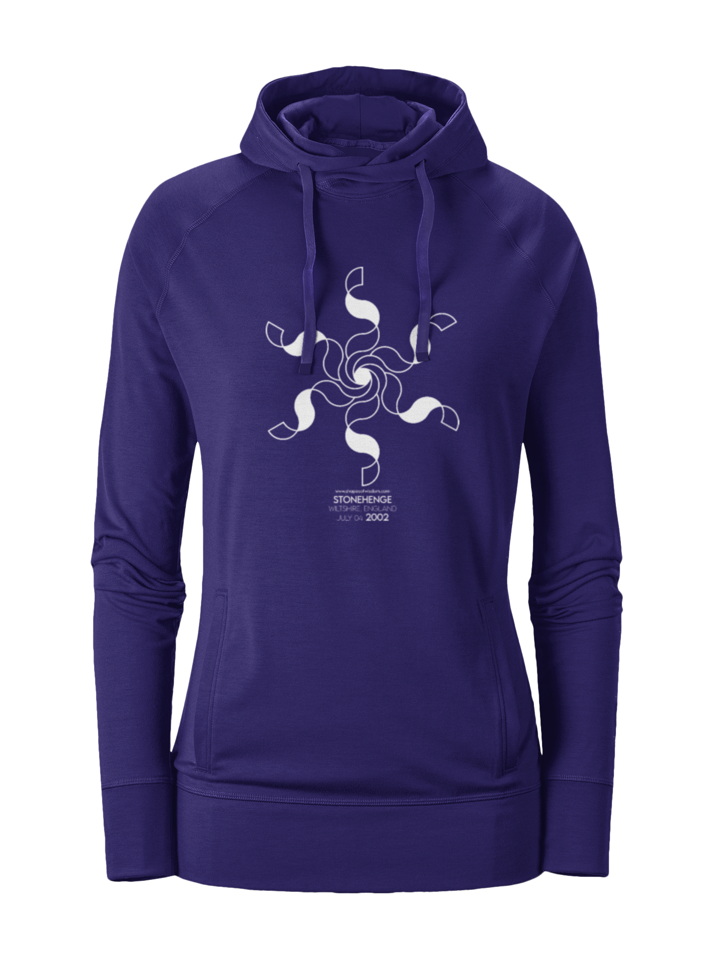 Crop Circle Girl´s College Hoodie - Stonehenge 5