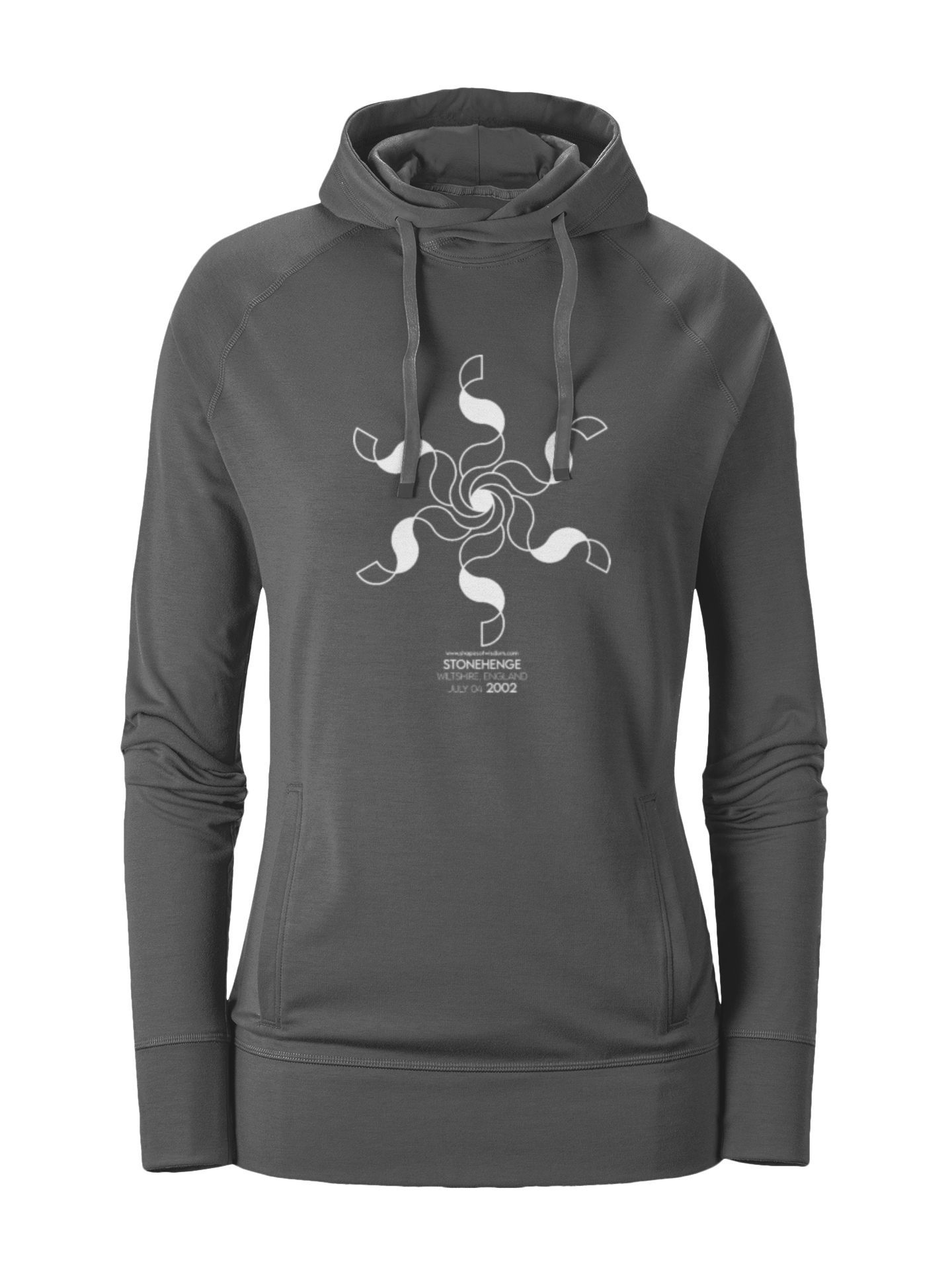 Crop Circle Girl´s College Hoodie - Stonehenge 5