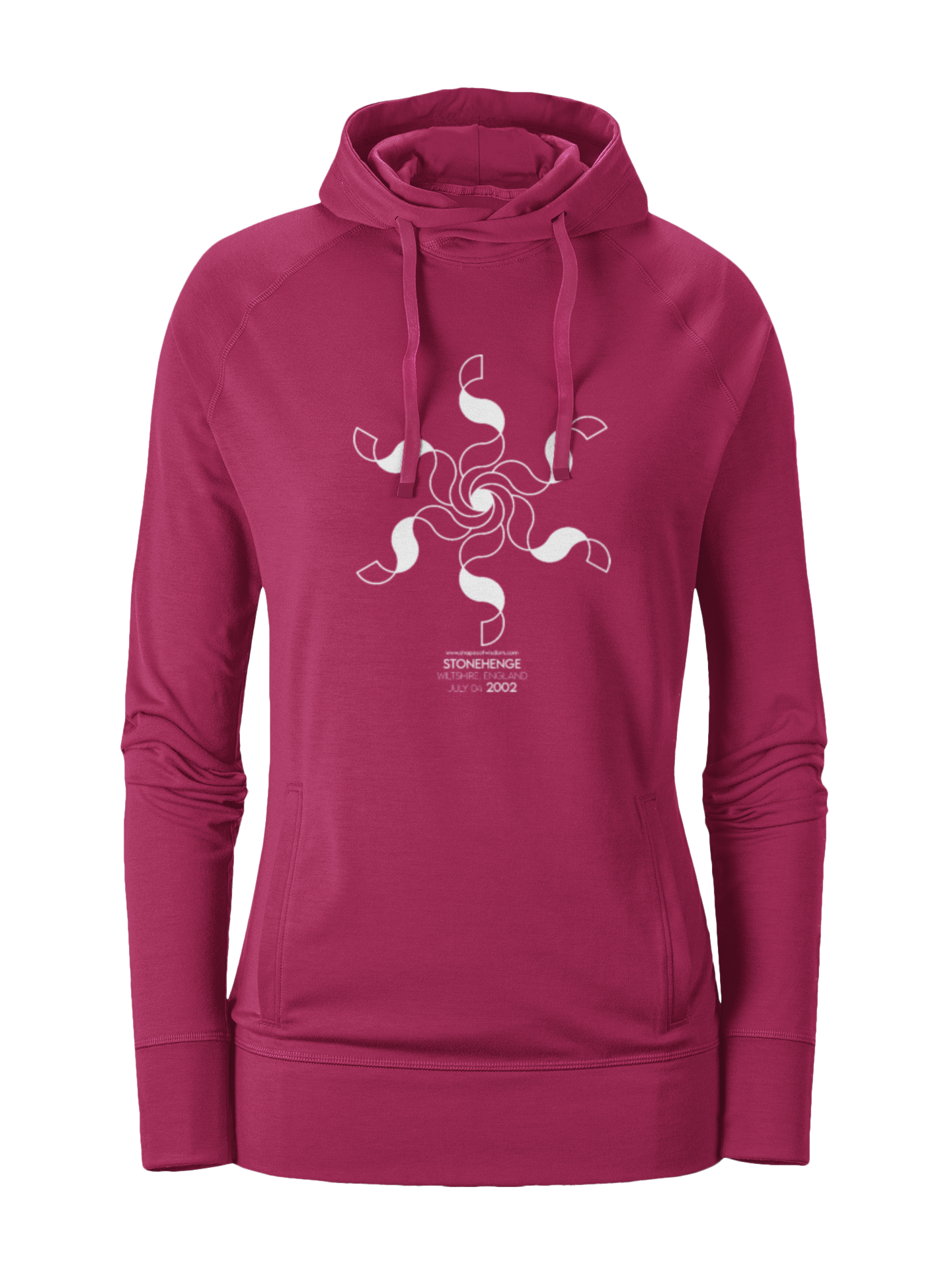 Crop Circle Girl´s College Hoodie - Stonehenge 5