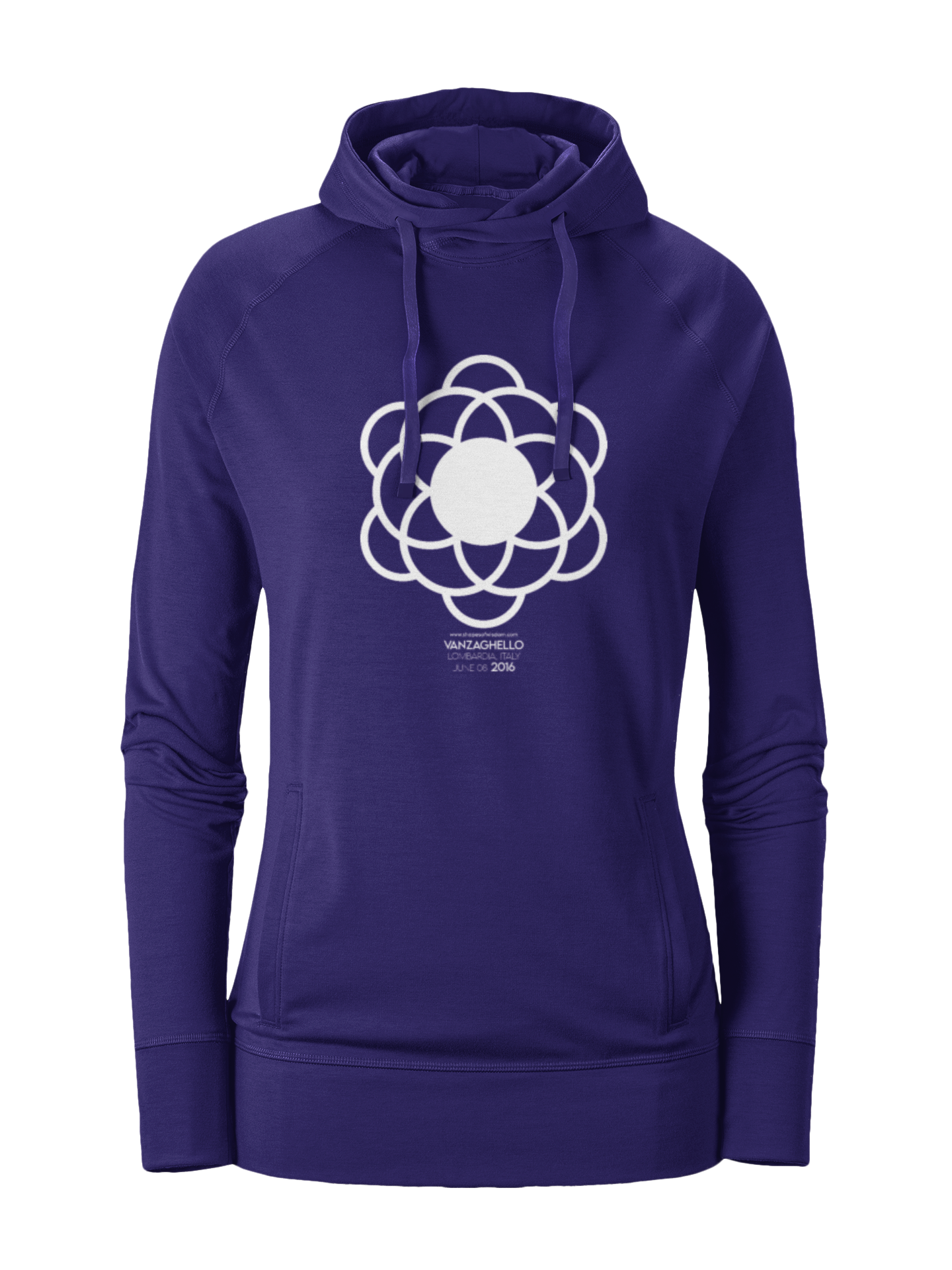 Crop Circle Girl´s College Hoodie - Vanzaghello