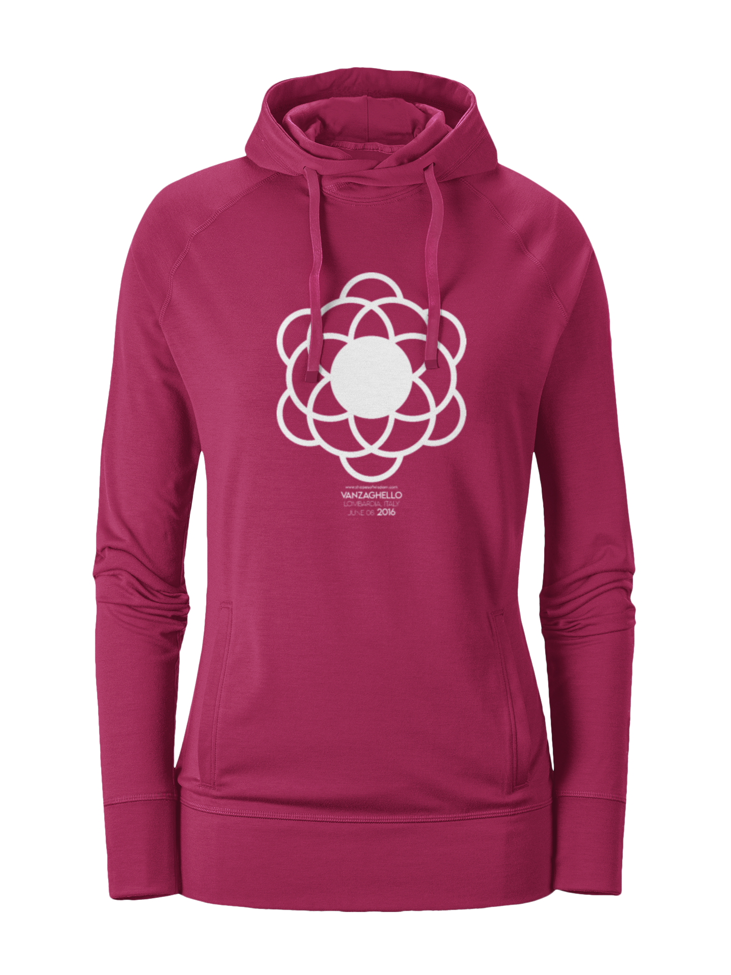 Crop Circle Girl´s College Hoodie - Vanzaghello