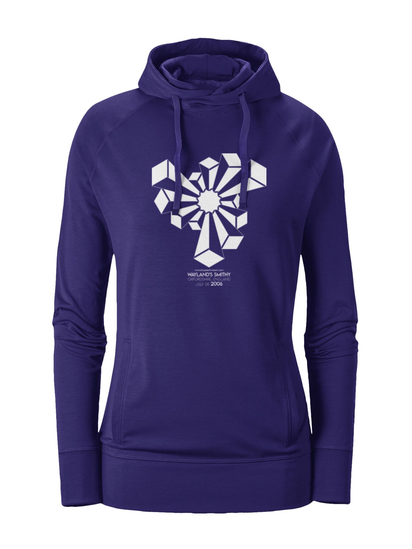 Crop Circle Girl´s College Hoodie - Wayland's Smithy 2