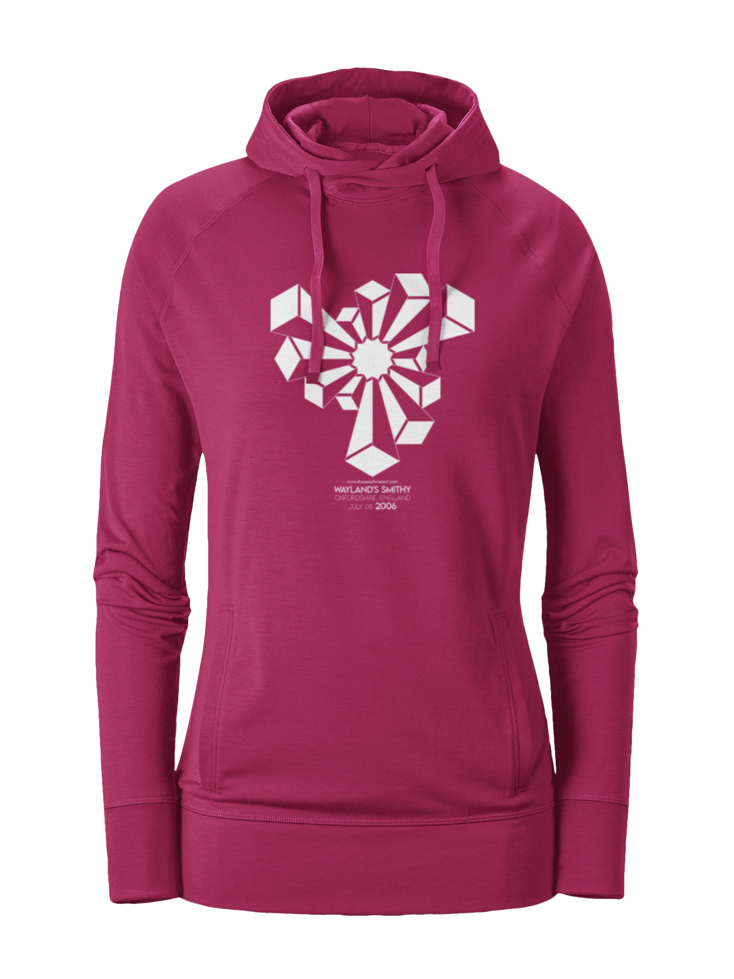 Crop Circle Girl´s College Hoodie - Wayland's Smithy 2