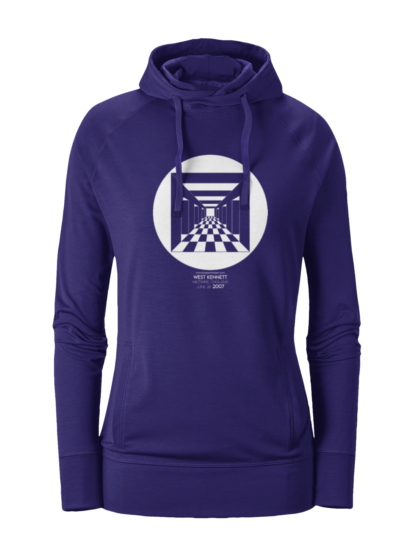 Crop Circle Girl´s College Hoodie - West Kennet 3