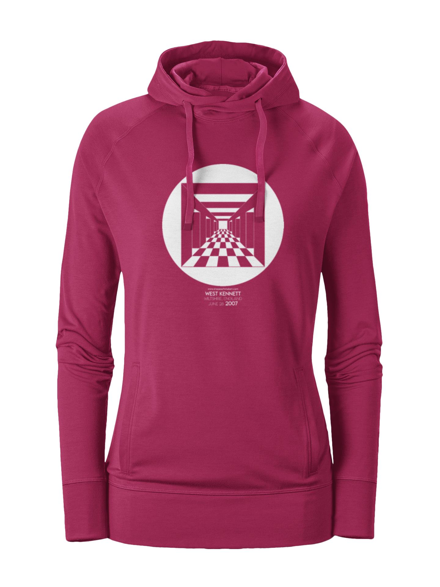 Crop Circle Girl´s College Hoodie - West Kennet 3