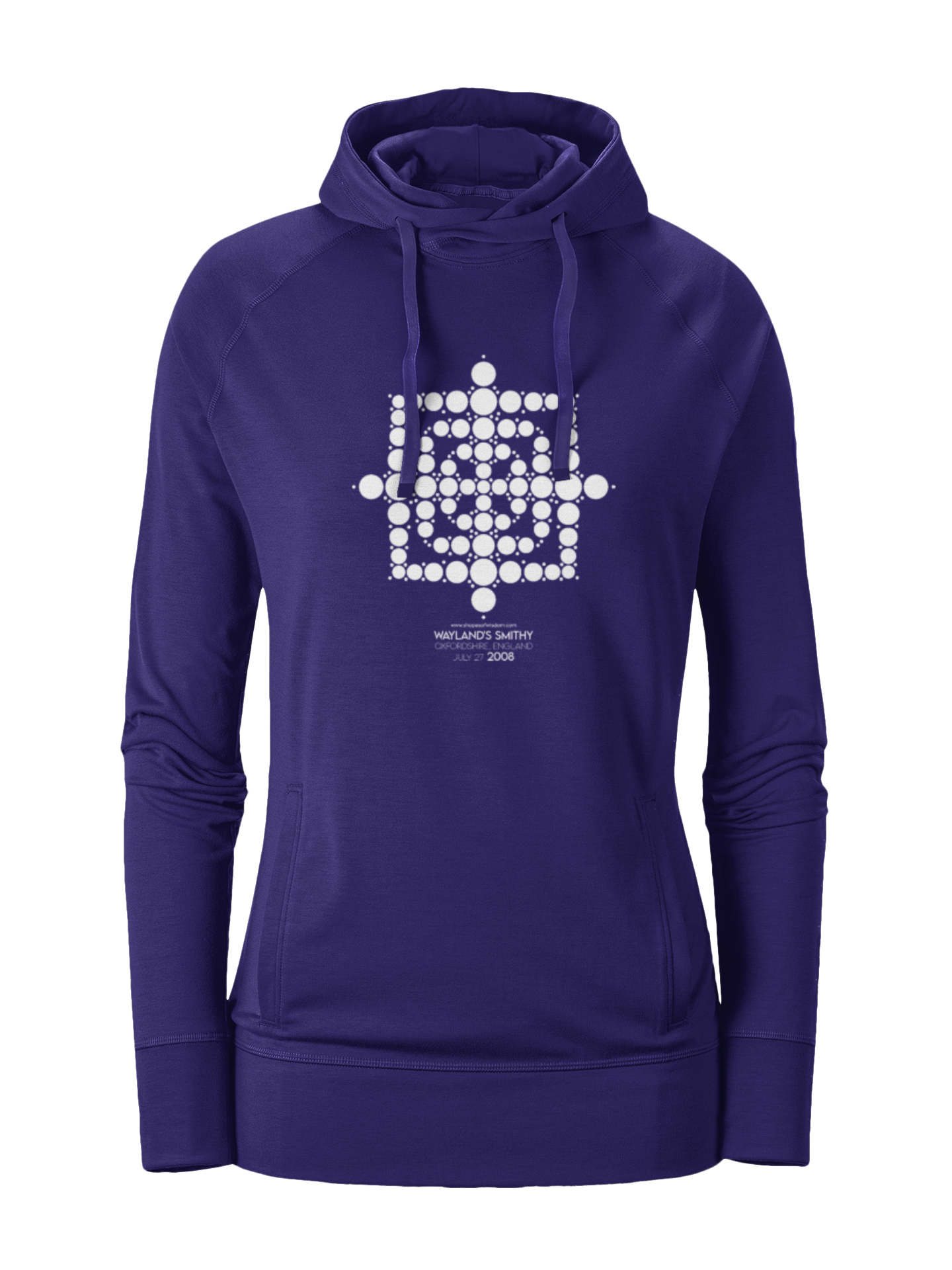 Crop Circle Girl´s College Hoodie - Wayland's Smithy