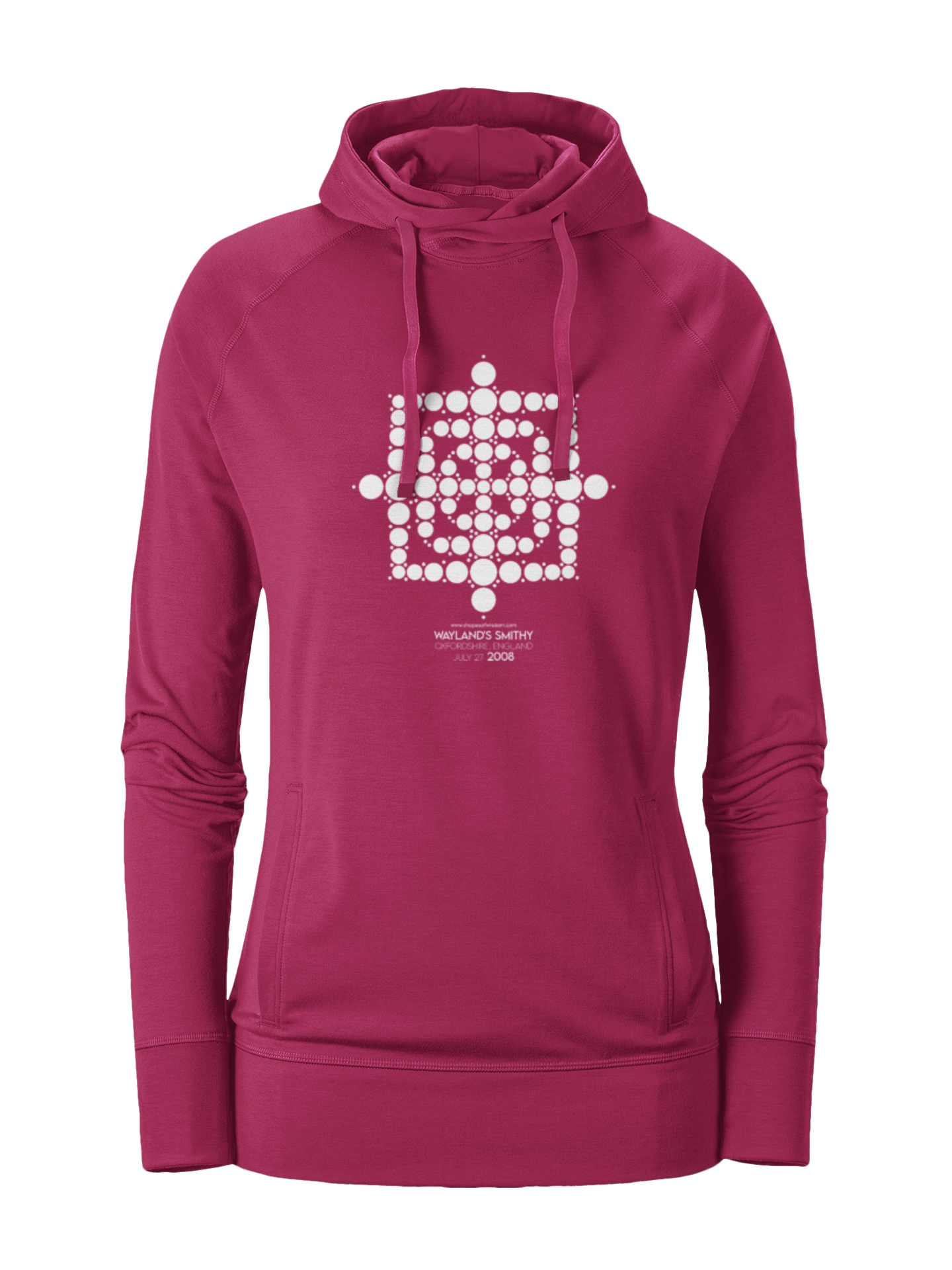 Crop Circle Girl´s College Hoodie - Wayland's Smithy