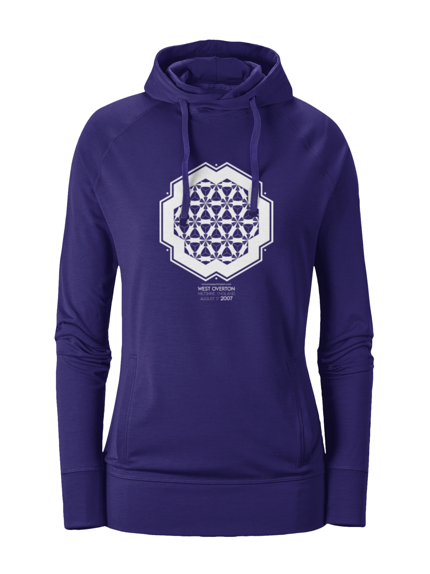 Crop Circle Girl´s College Hoodie - West Overton