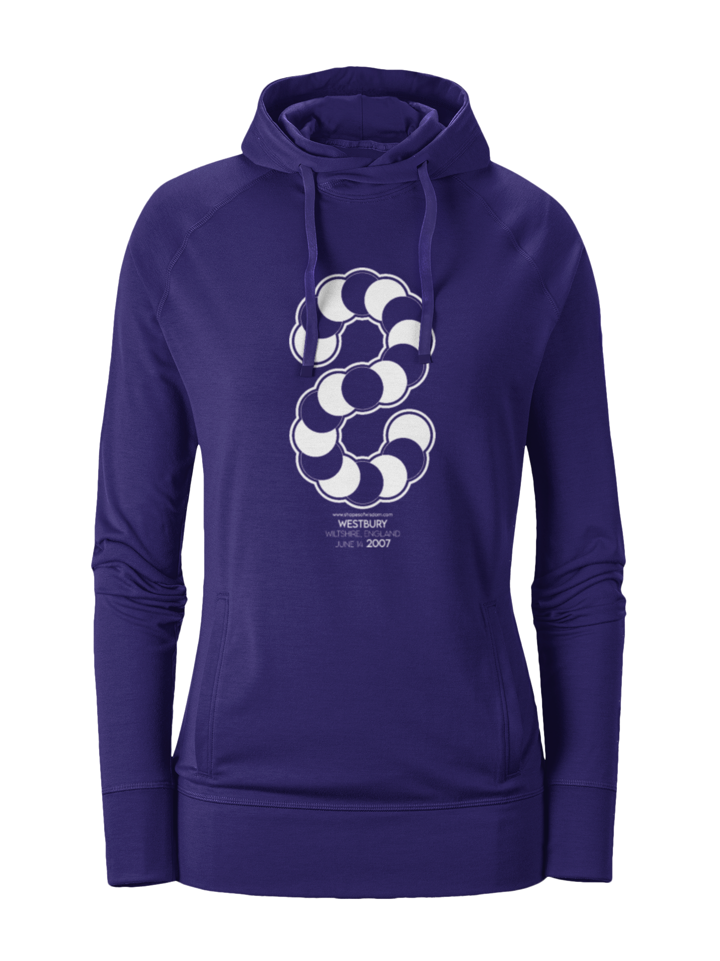 Crop Circle Girl´s College Hoodie - Westbury