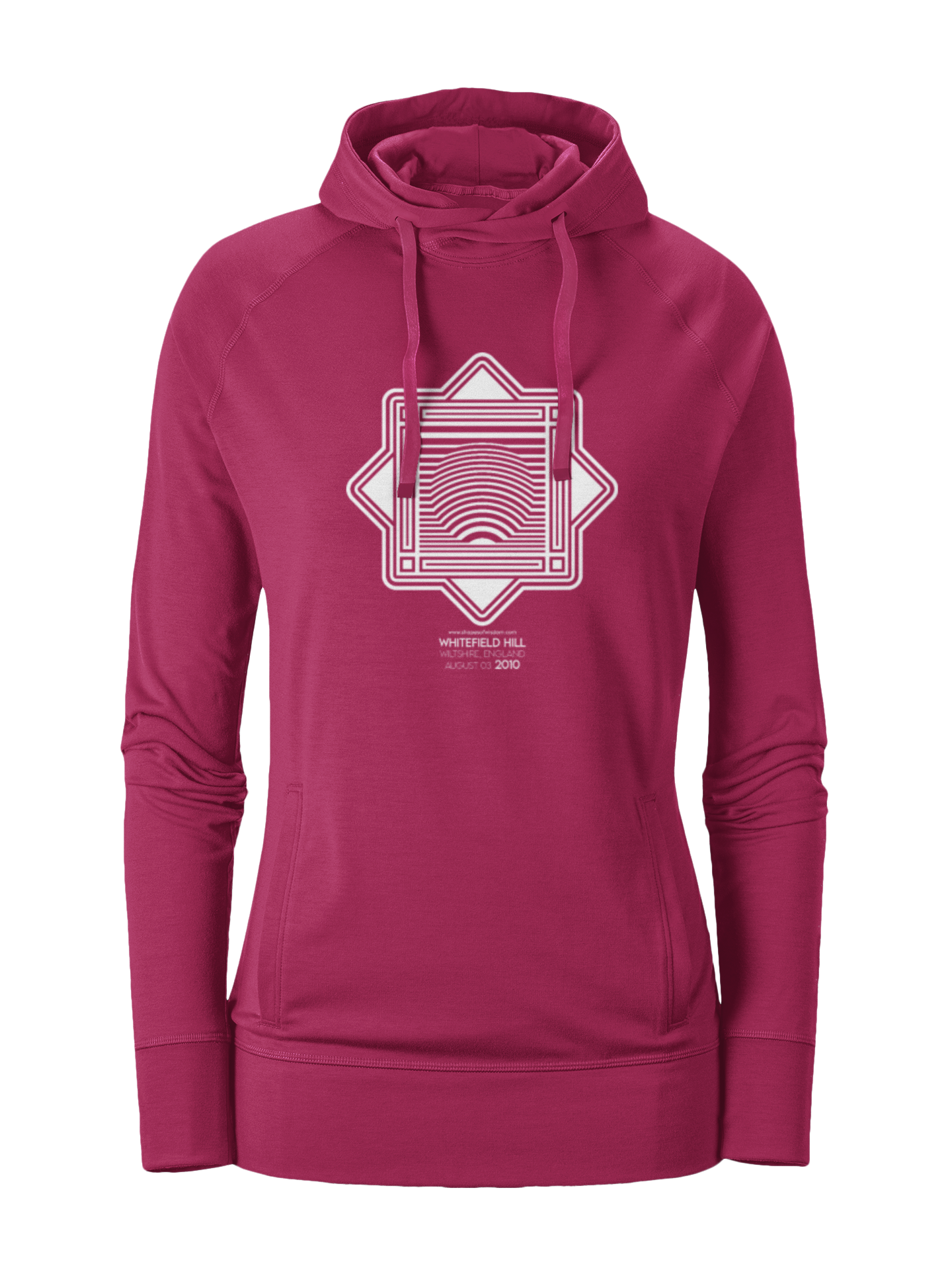 Crop Circle Girl´s College Hoodie - Whitefield hill