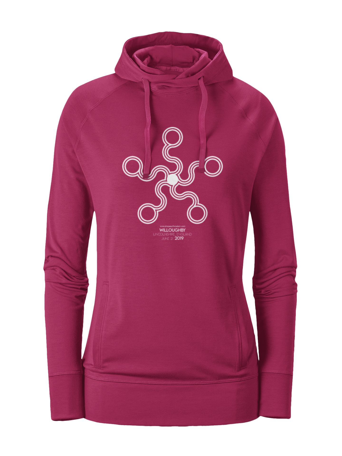 Crop Circle Girl´s College Hoodie - Willoughby